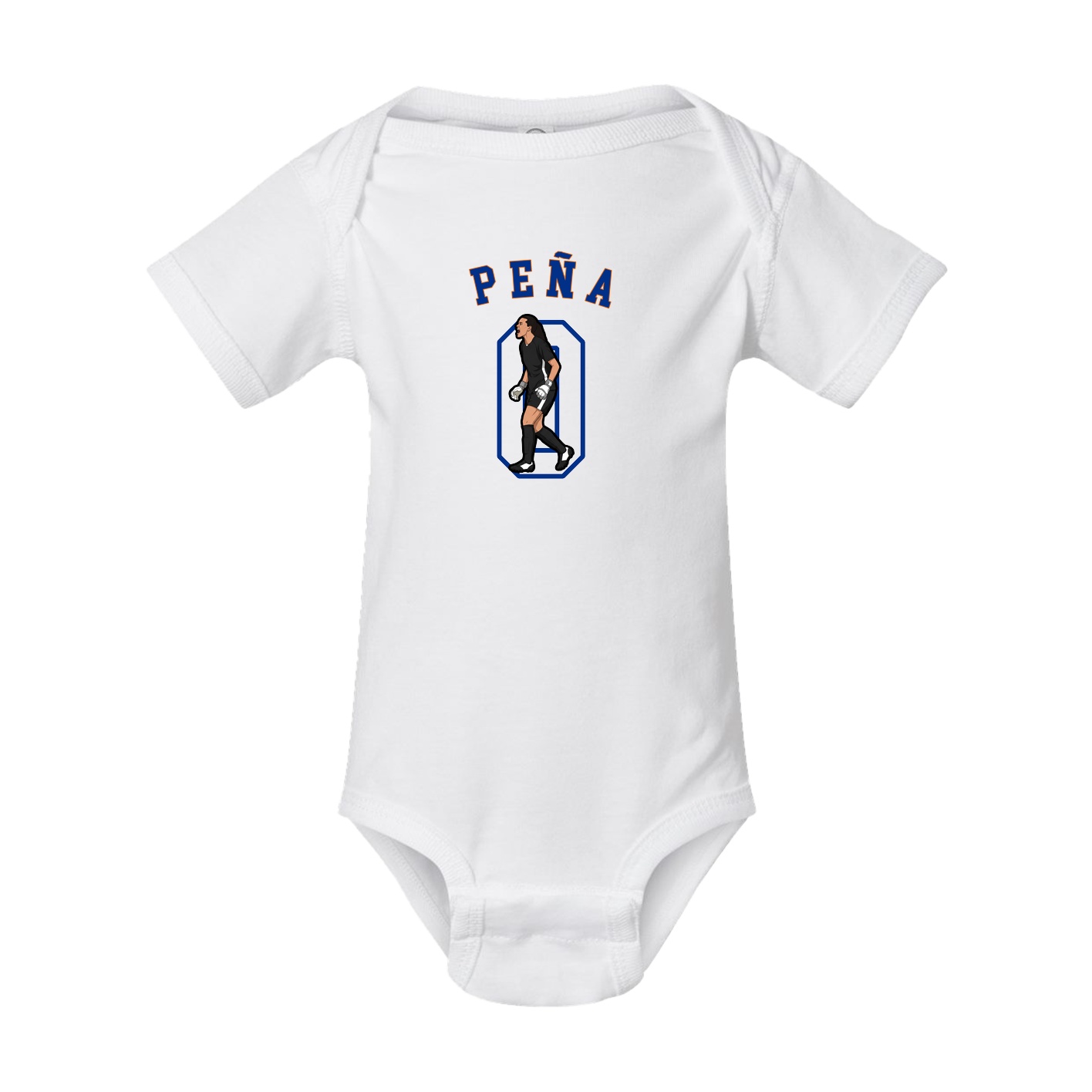 Baby Onesie — Shirsey Arch in White