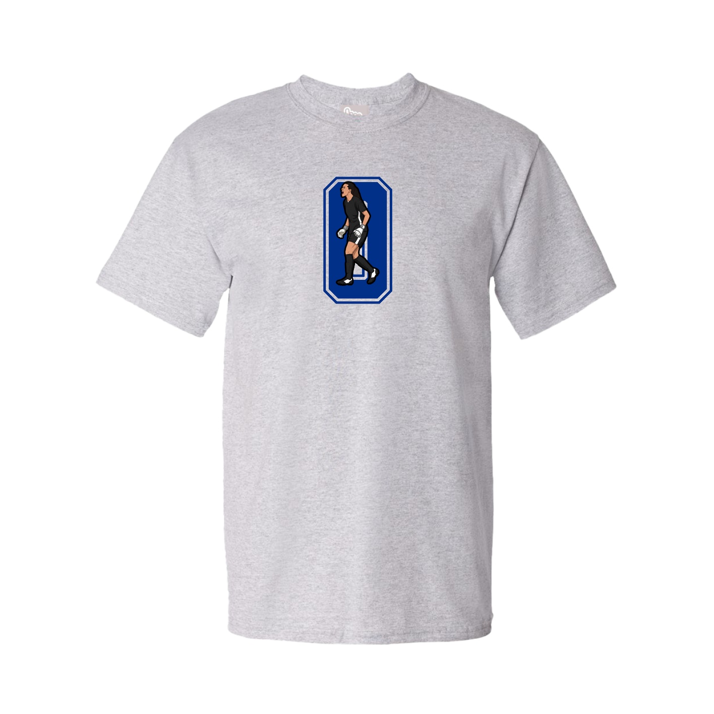 Youth Tee — Number in Grey