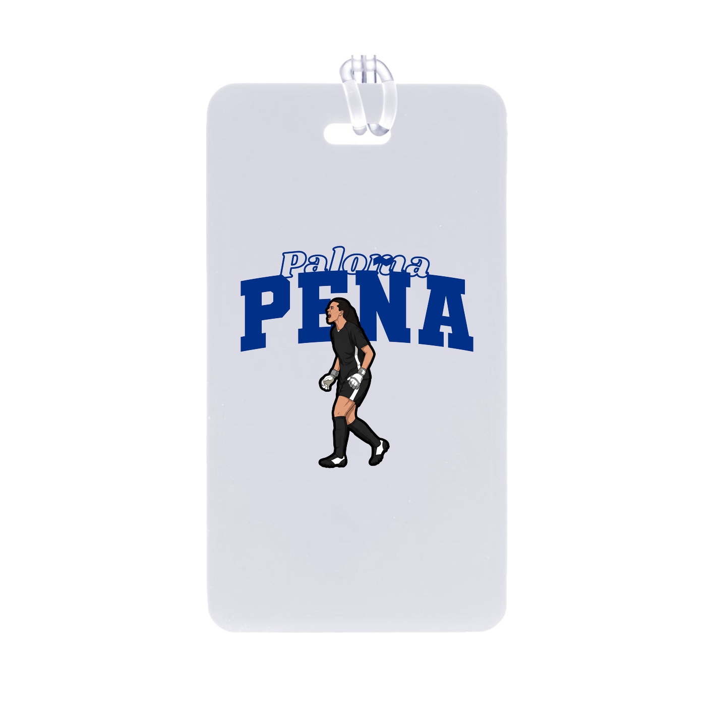 Bag Tag — Name Arch in Classic