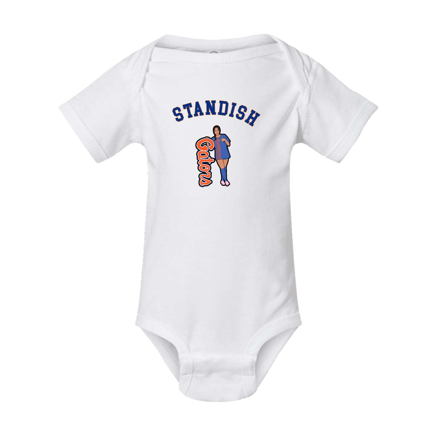 Baby Onesie — Shirsey Arch in White