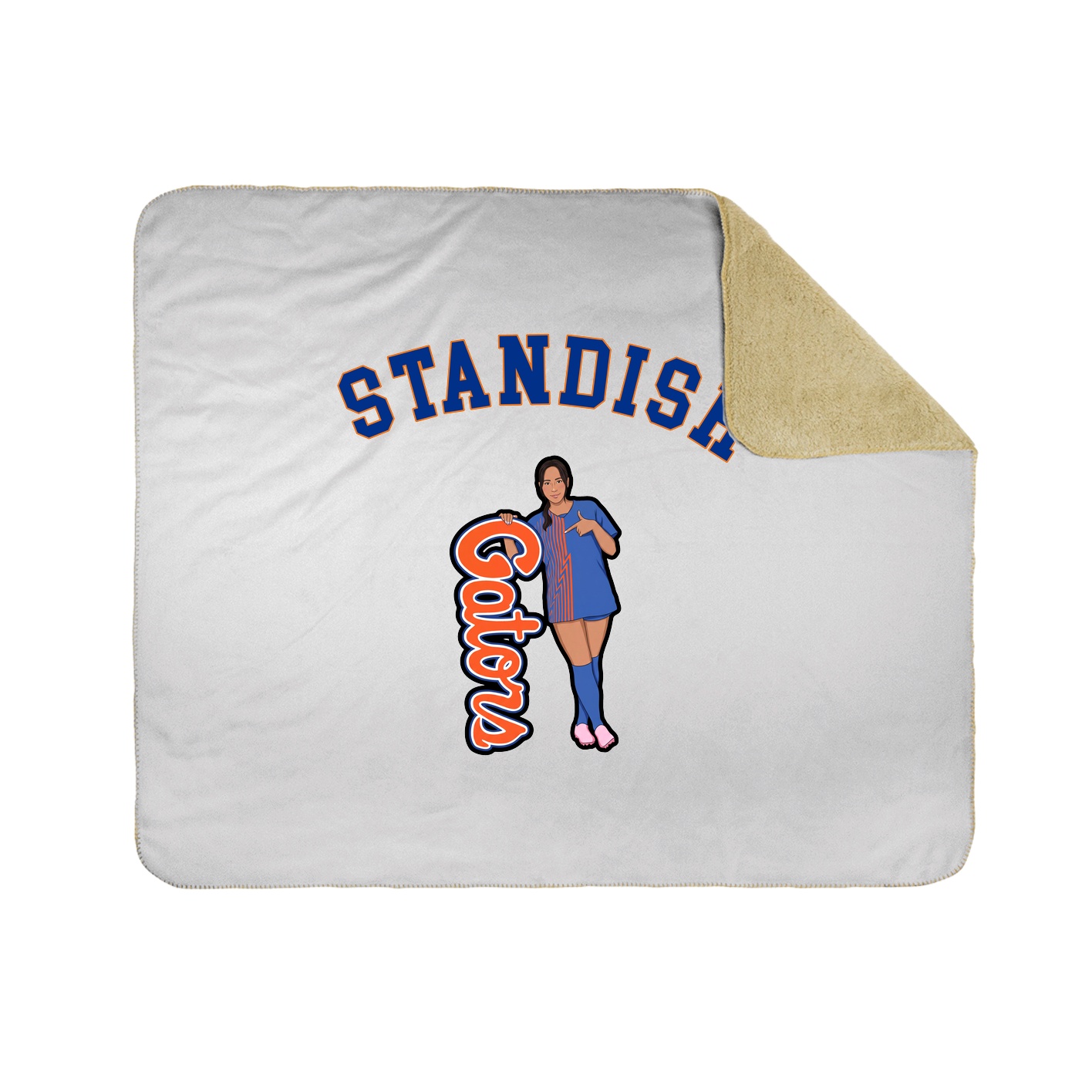 Throw Blanket — Shirsey Arch in White