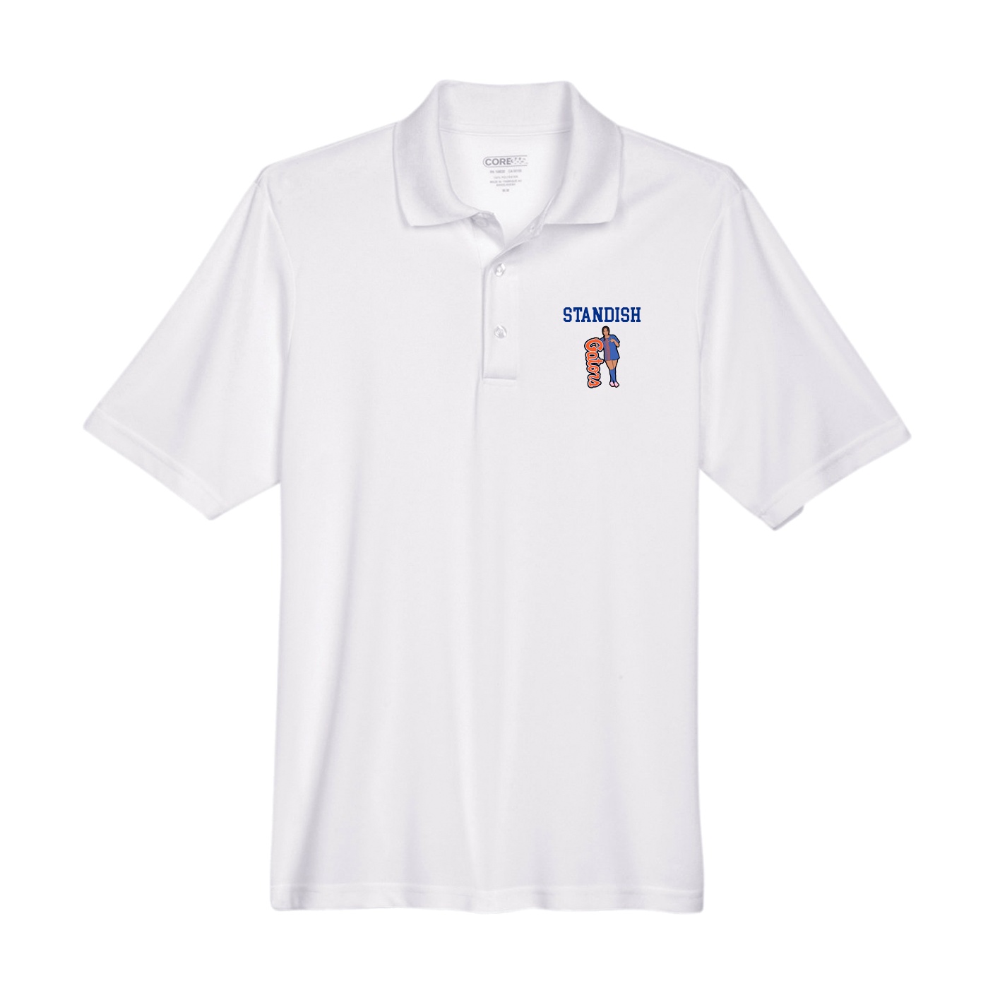 Performance Polo — Shirsey in White