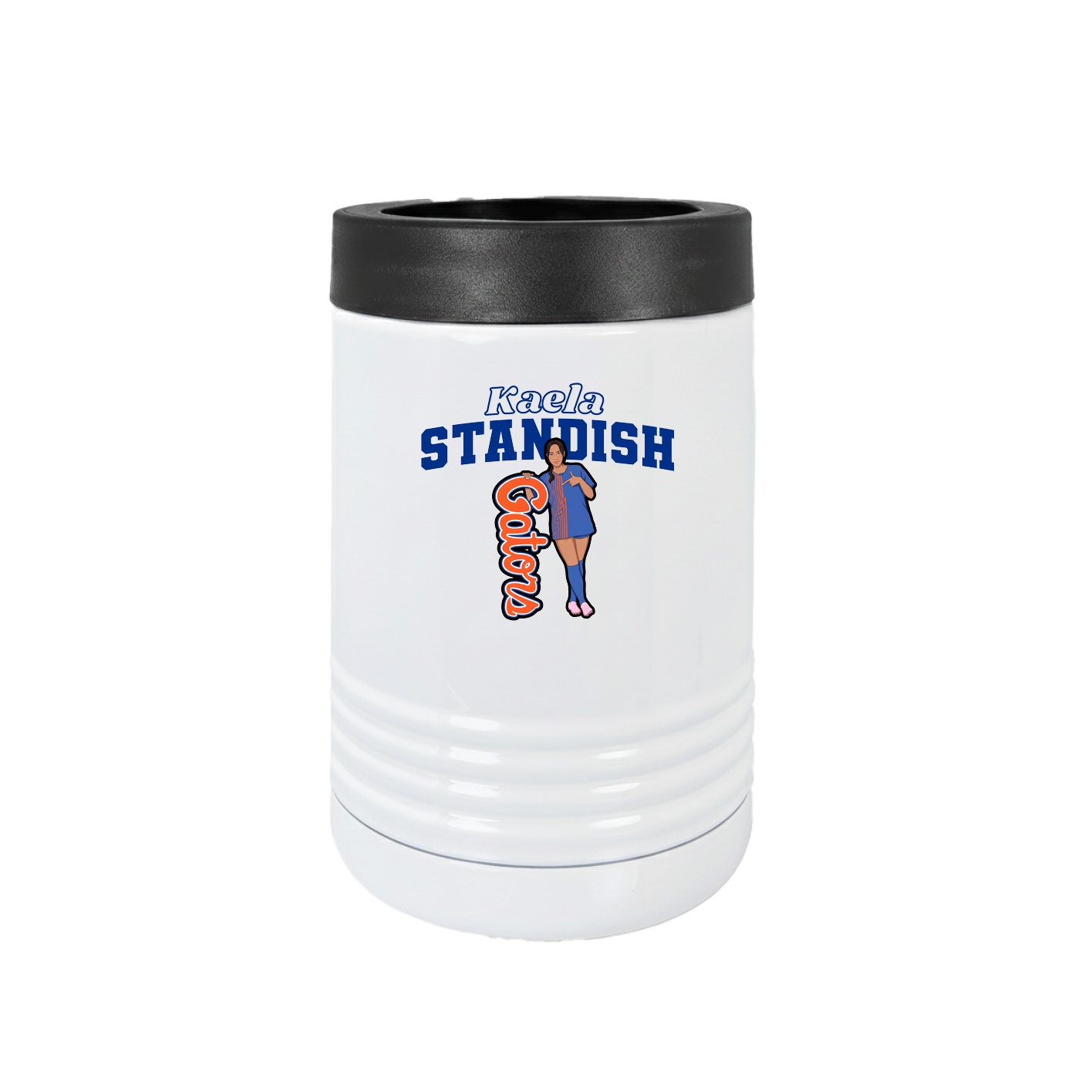 Beverage Holder — Name Arch in White