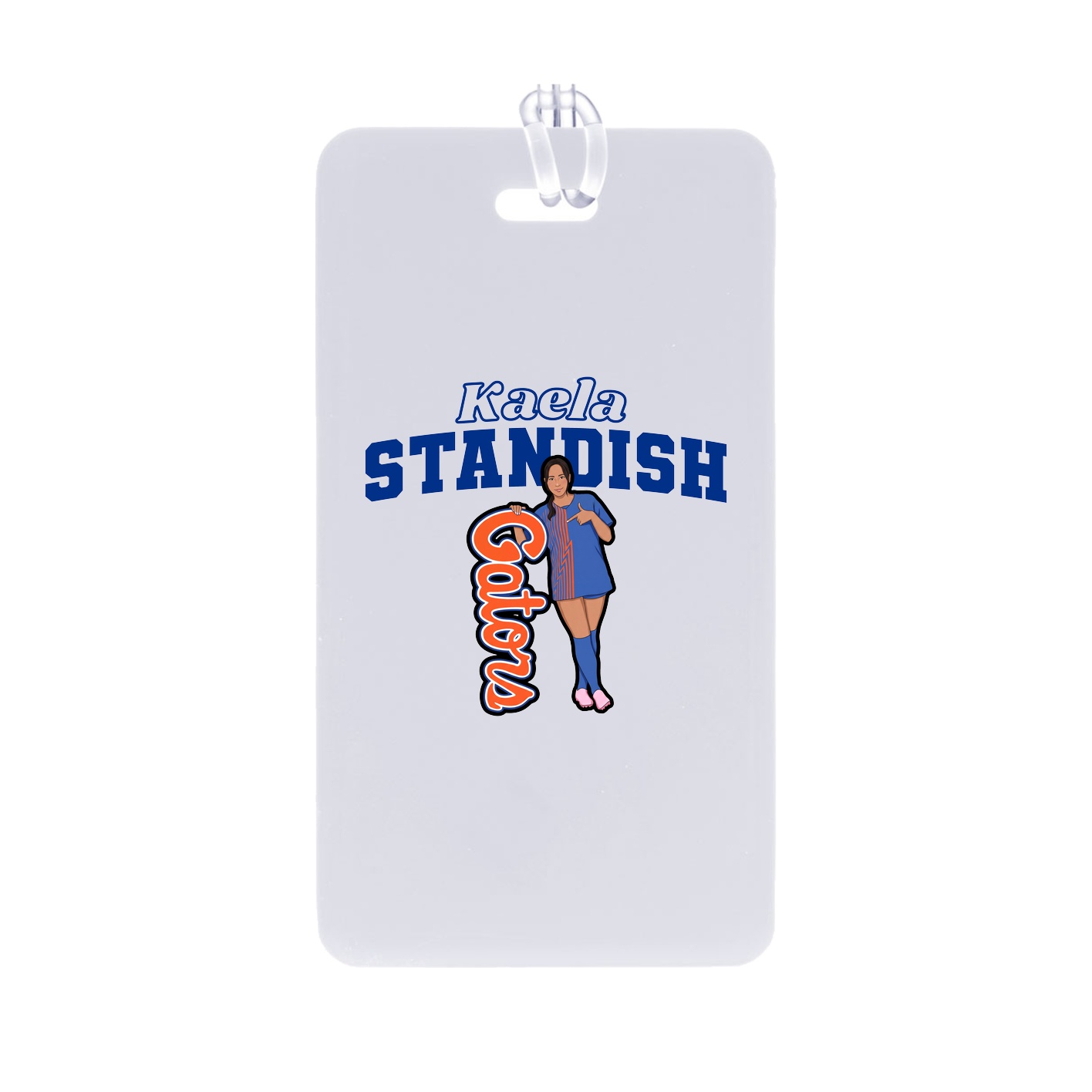 Bag Tag — Name Arch in Classic