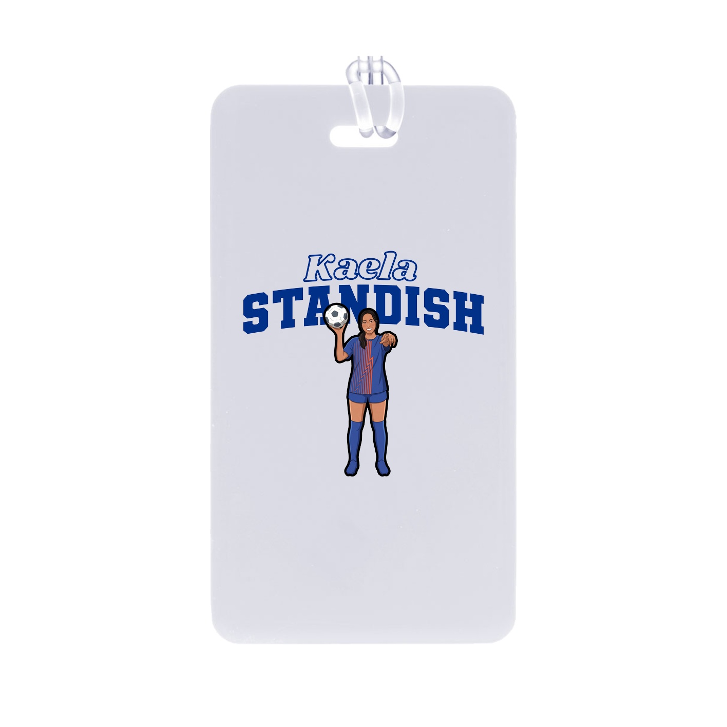 Bag Tag — Name Arch in Classic