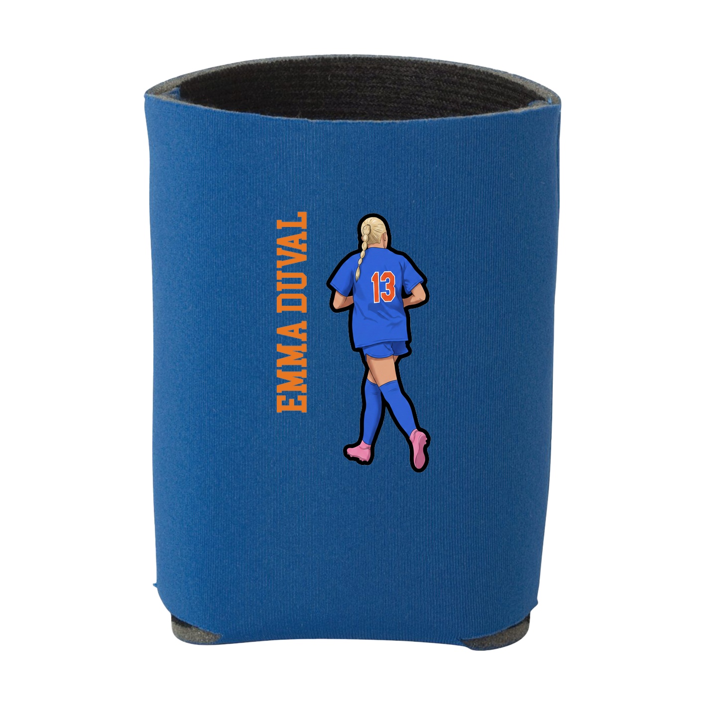 Can Holder — Name Vertical in Royal