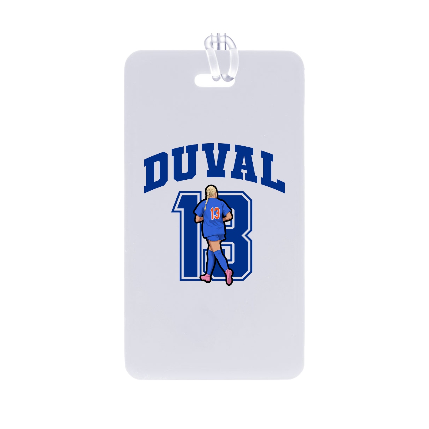 Bag Tag — Number in Classic