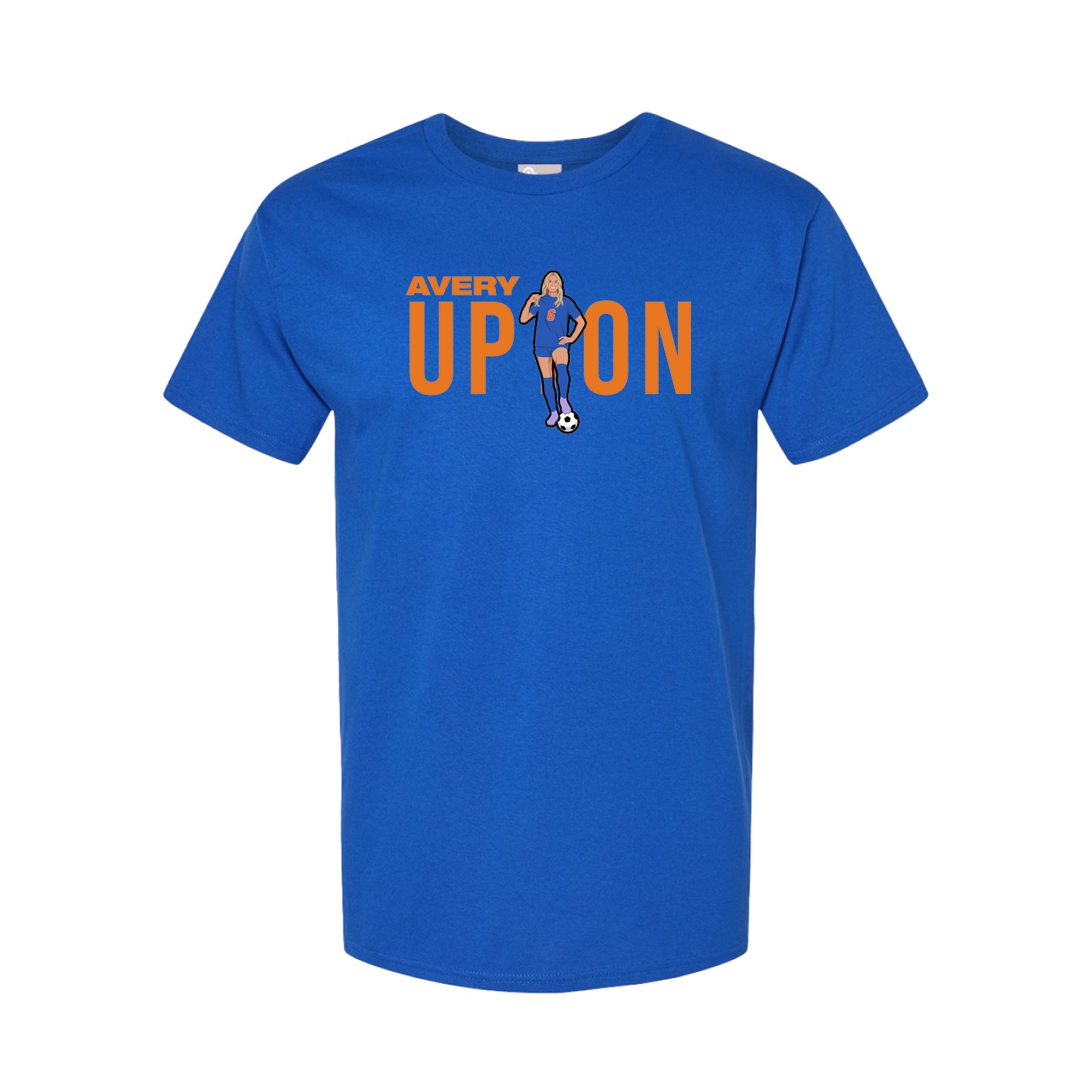Youth Tee — Player Name in Royal
