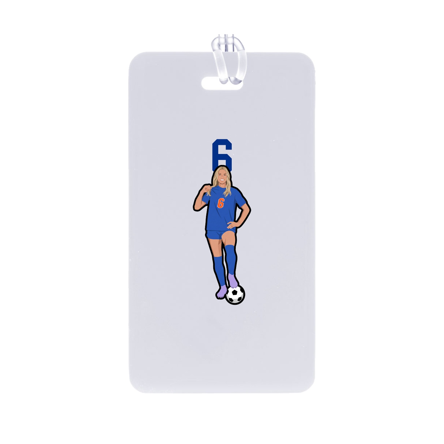 Bag Tag — Number Top in Classic