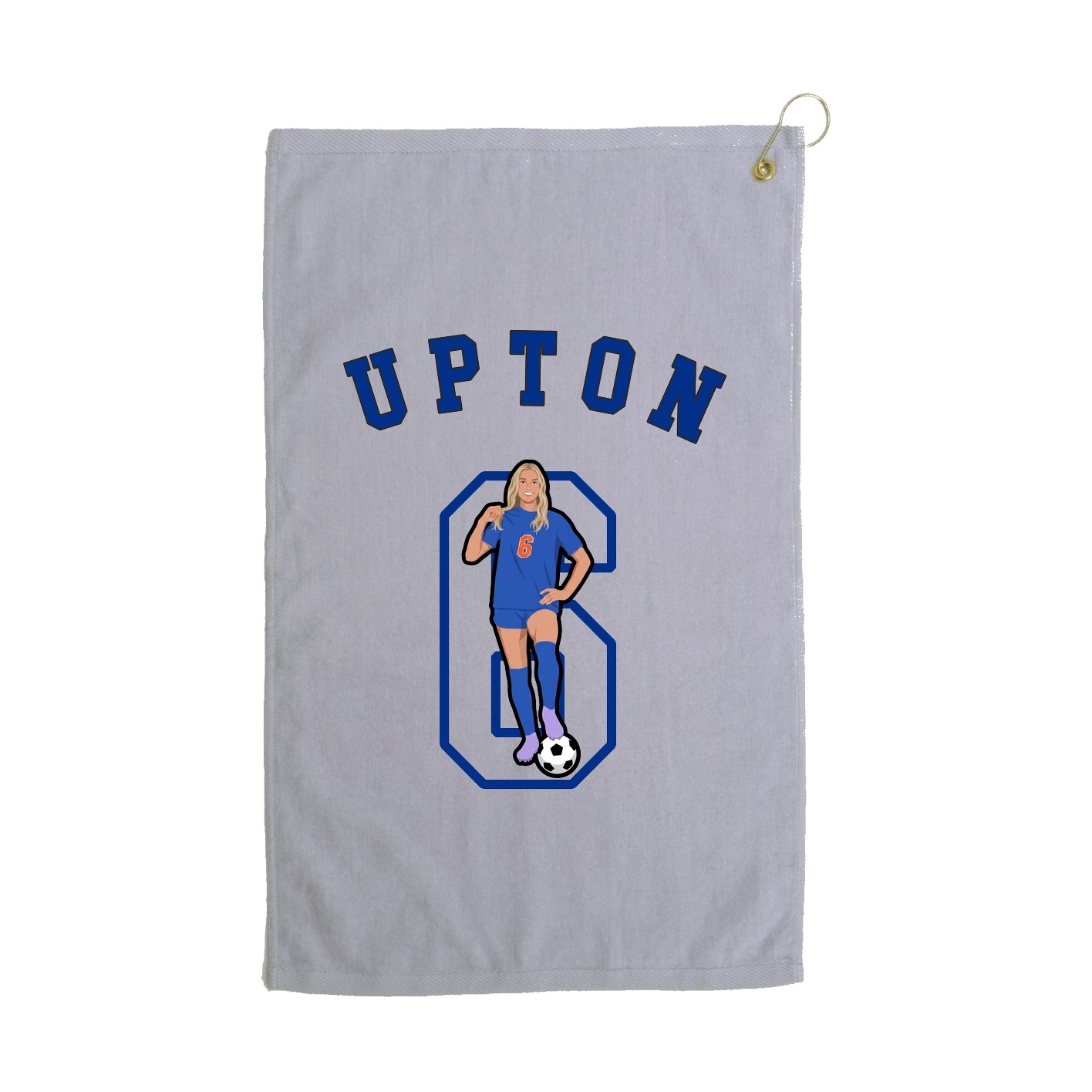Golf Towel — Shirsey Arch in Grey