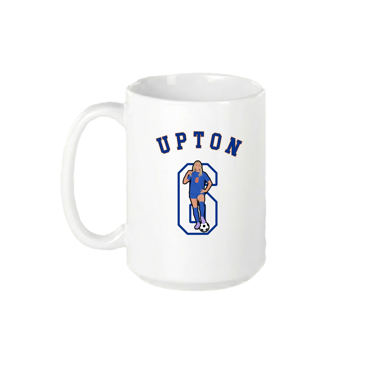 15oz Coffee Mug — Shirsey Arch in White