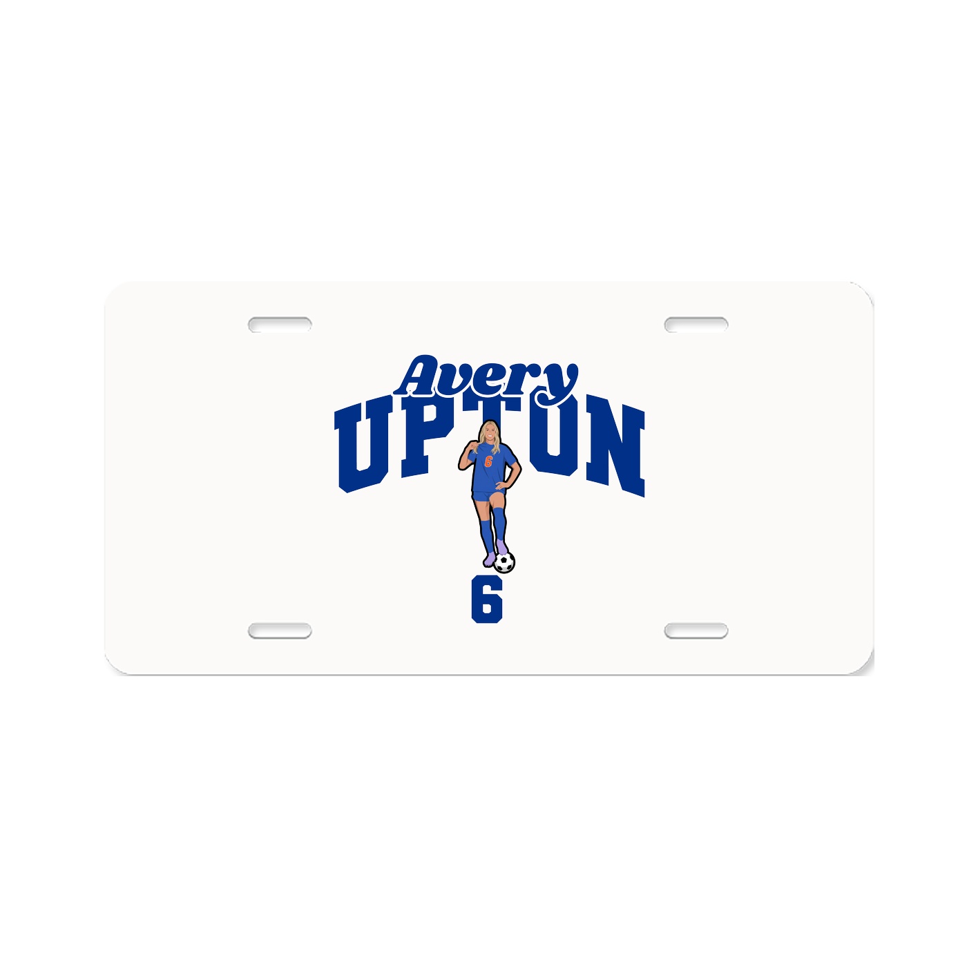 License Plate — Signature Arch in Classic