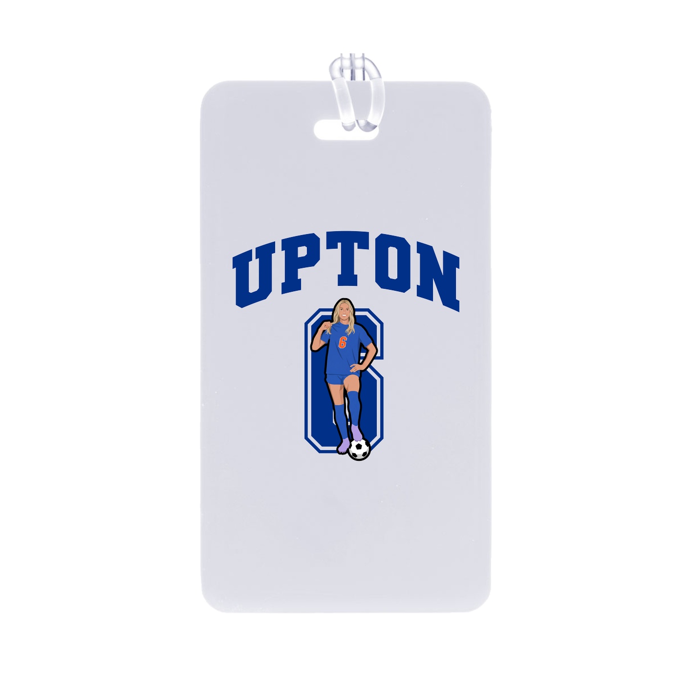 Bag Tag — Number in Classic