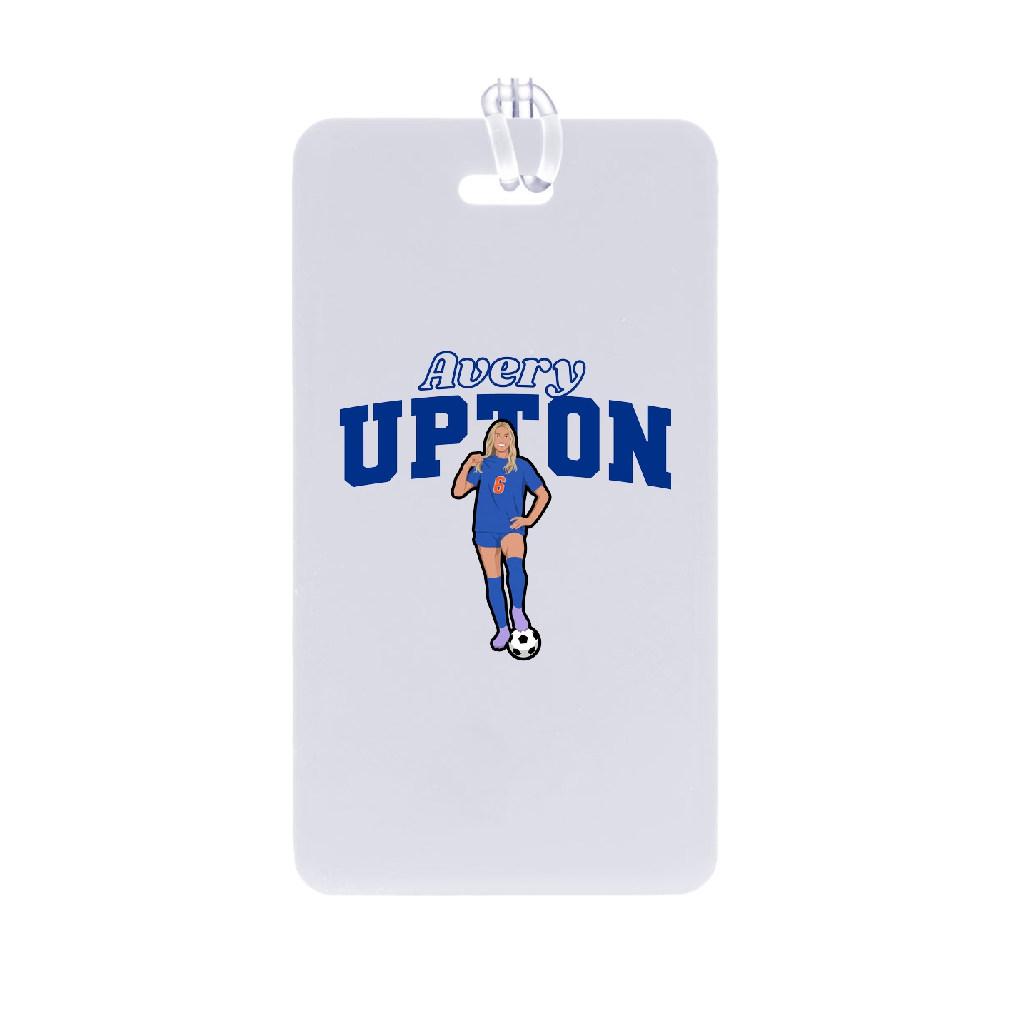Bag Tag — Name Arch in Classic