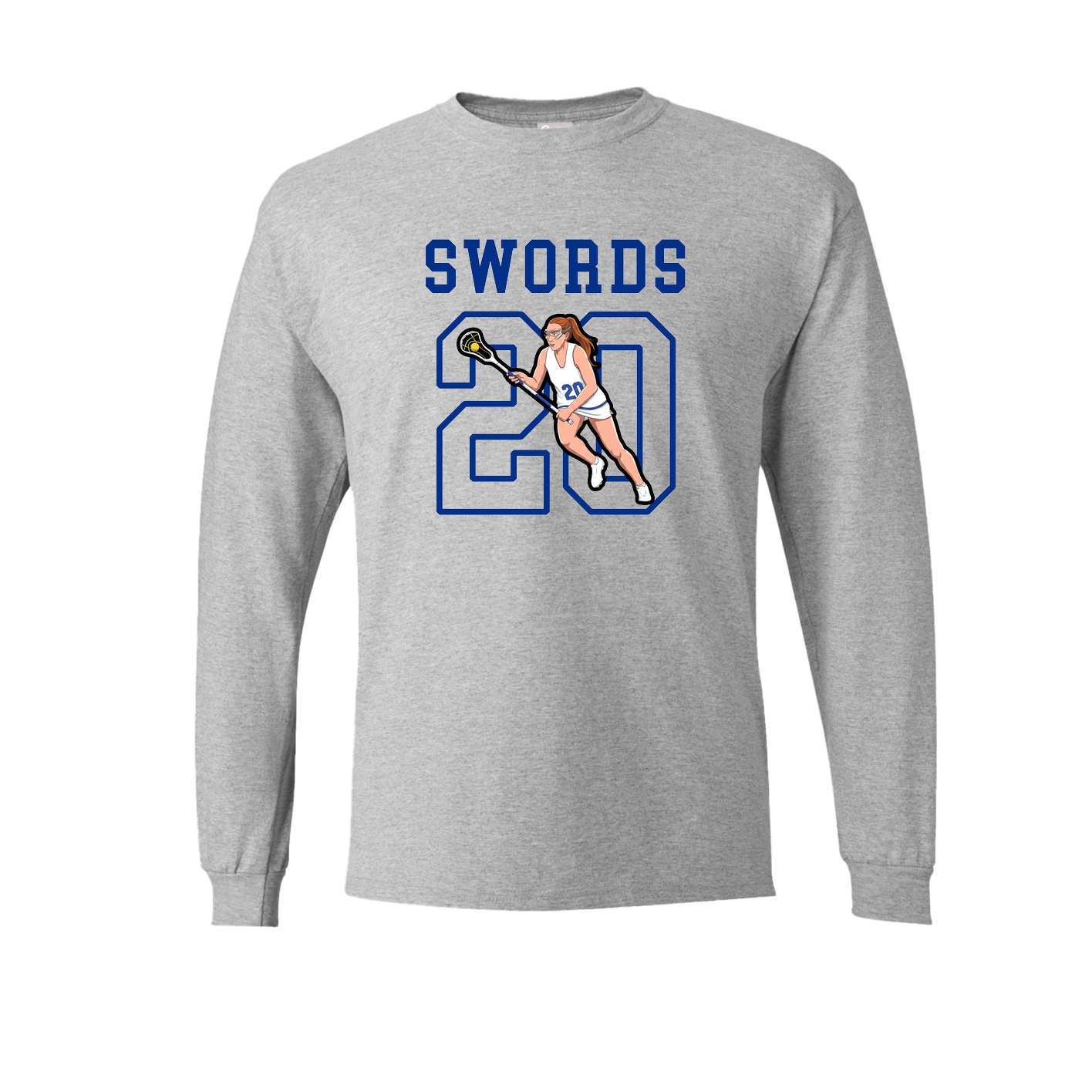 Long Sleeve Tee — Shirsey in Grey