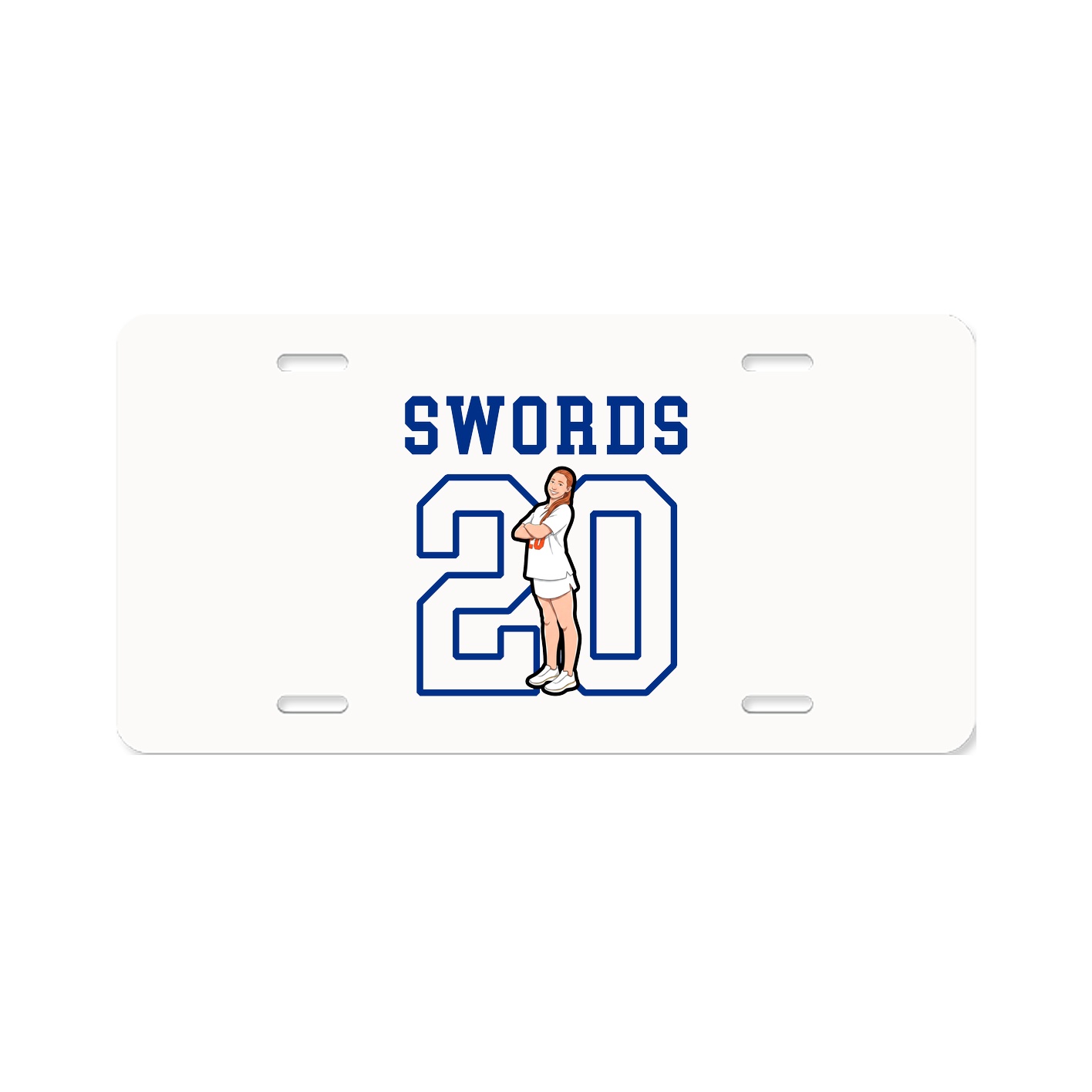 License Plate — Shirsey in Classic