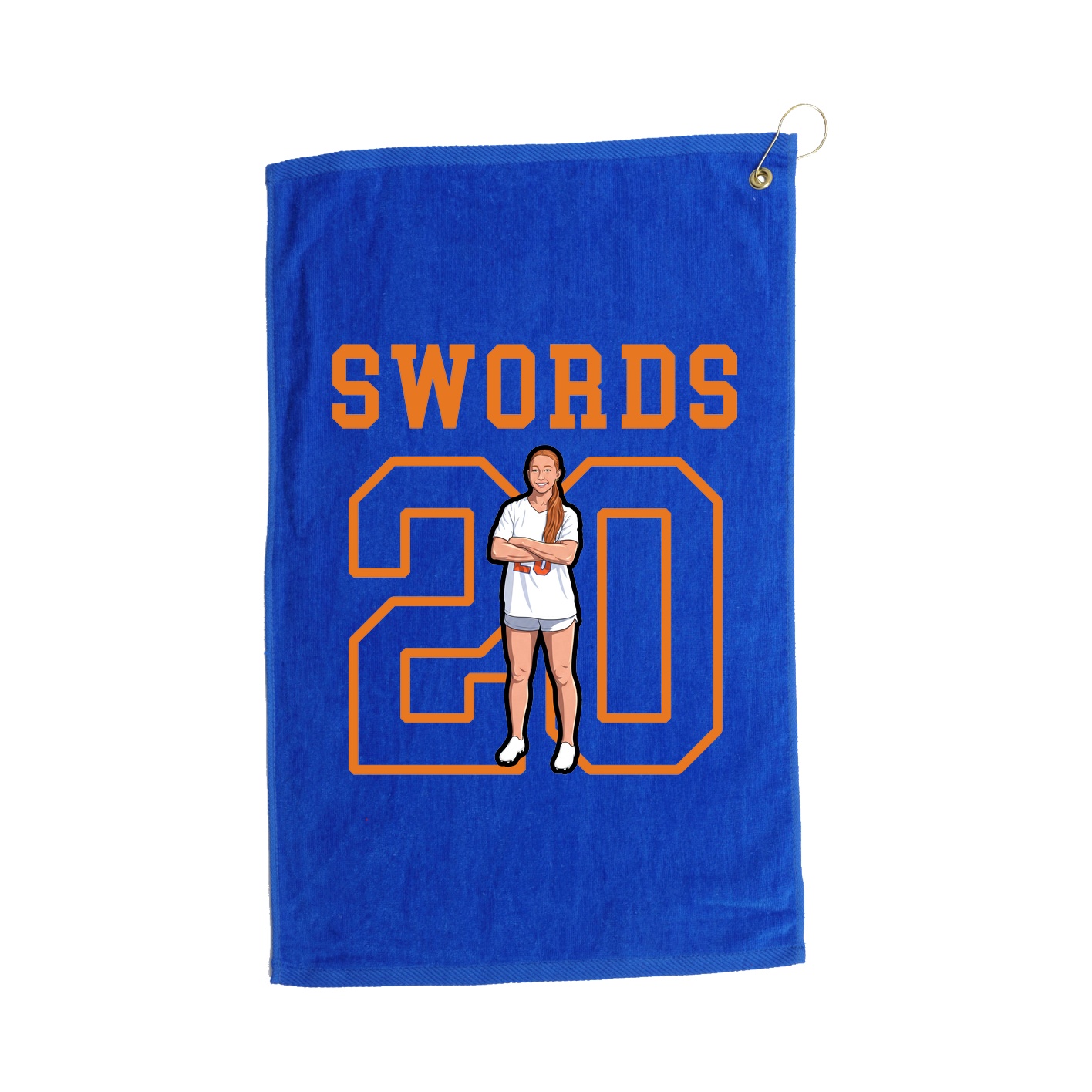 Golf Towel — Shirsey in Royal