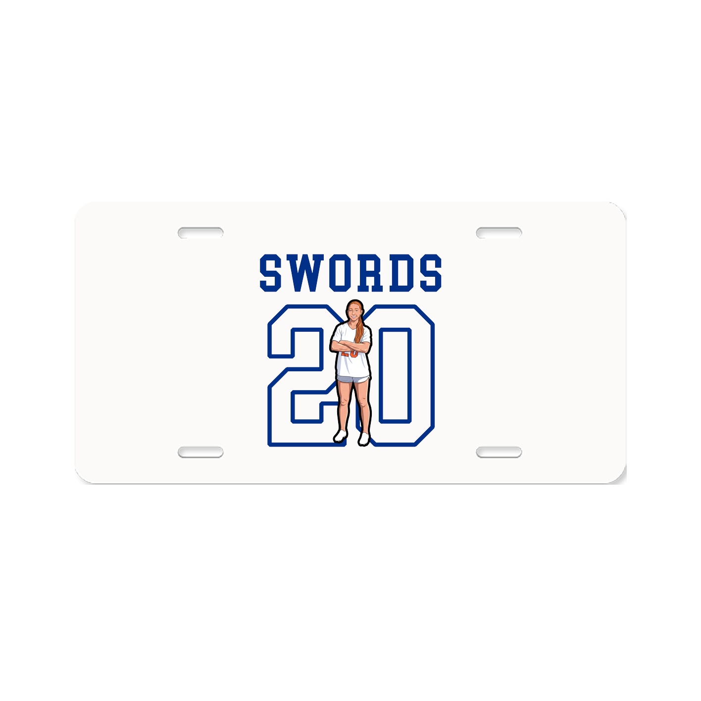 License Plate — Shirsey in Classic
