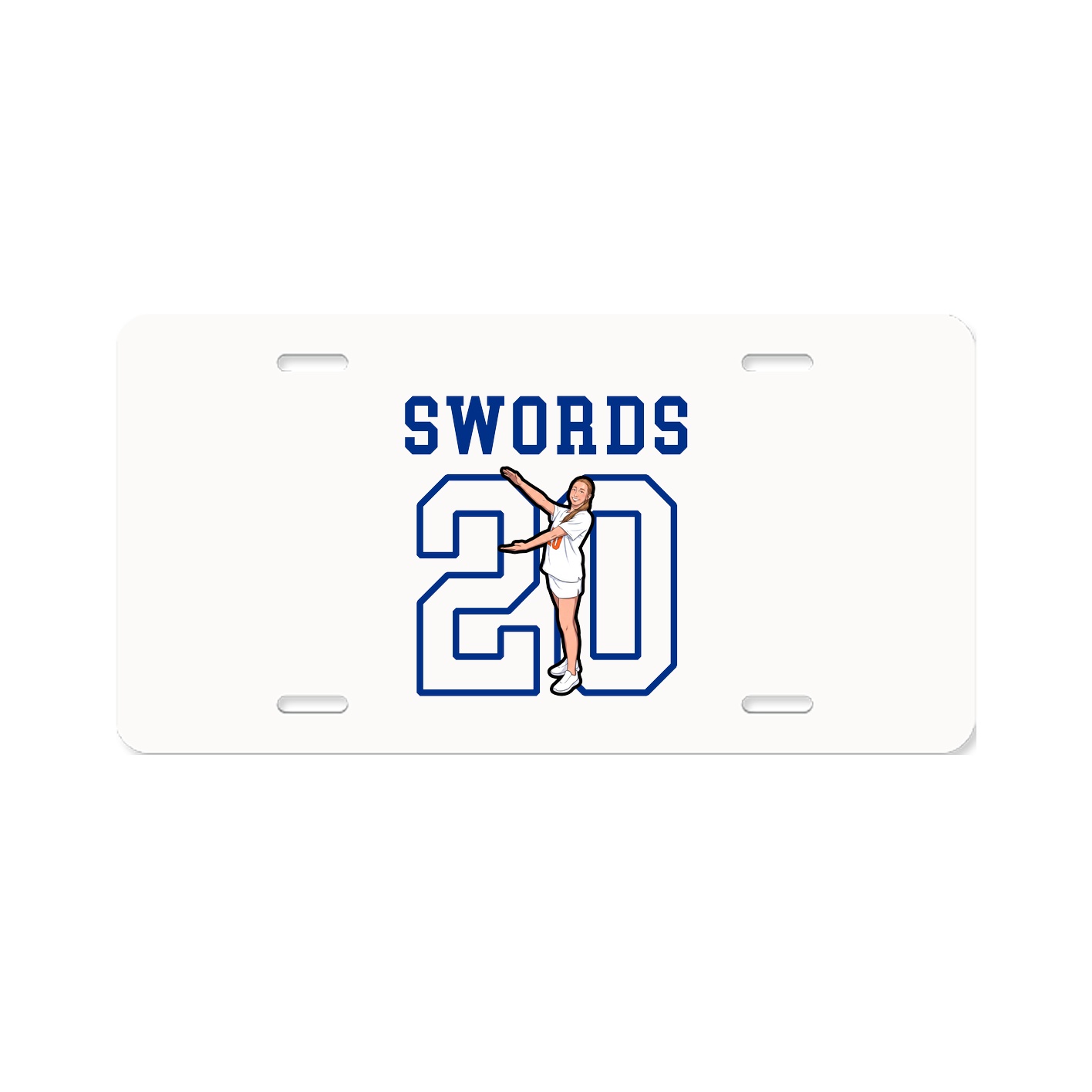 License Plate — Shirsey in Classic
