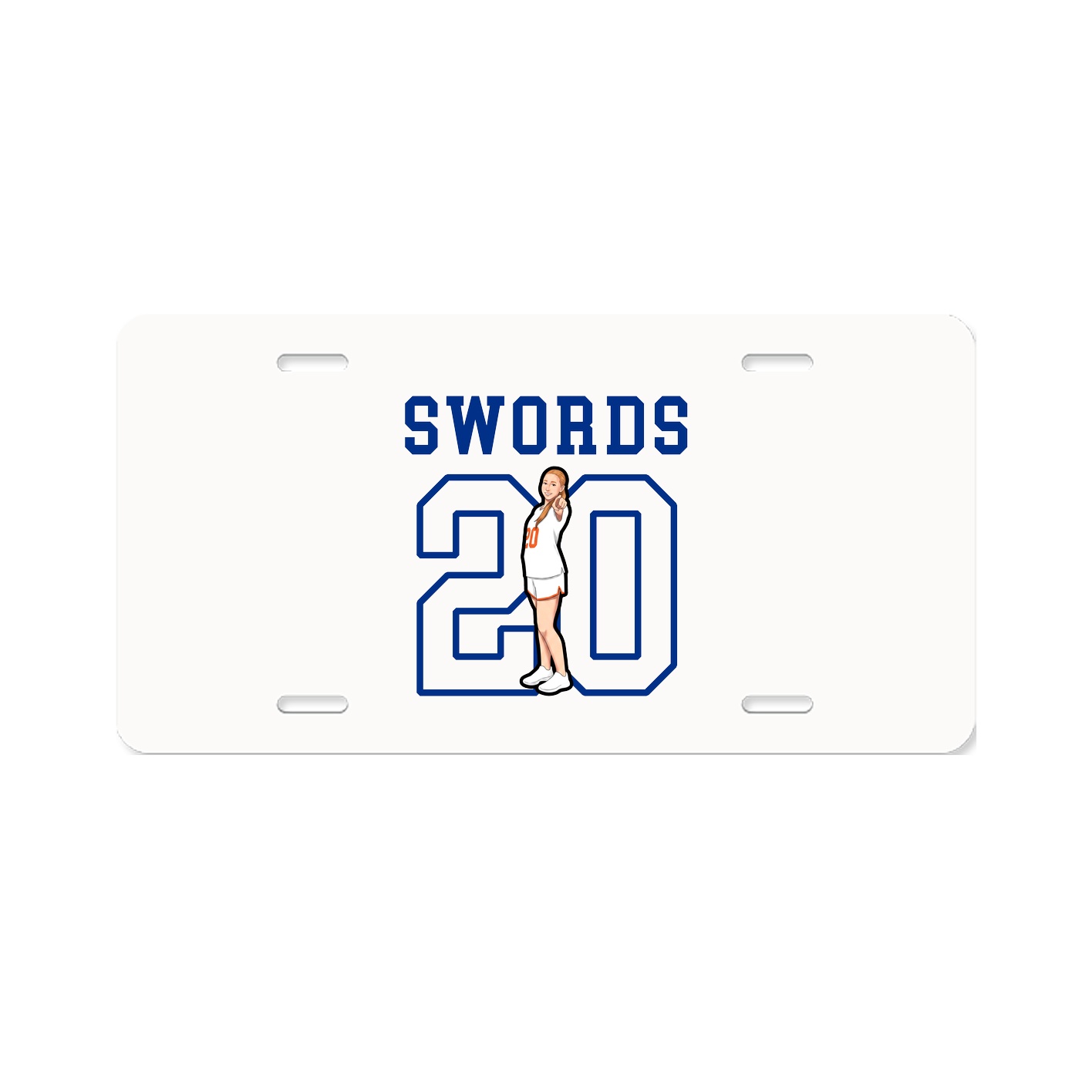 License Plate — Shirsey in Classic