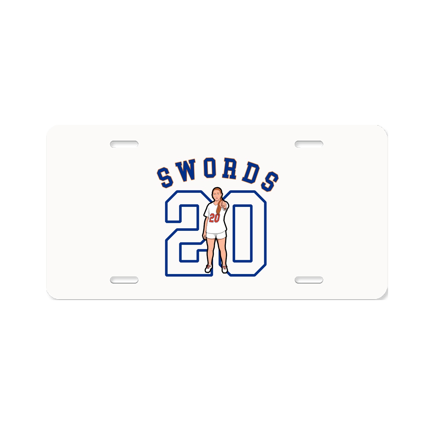 License Plate — Shirsey Arch in Classic