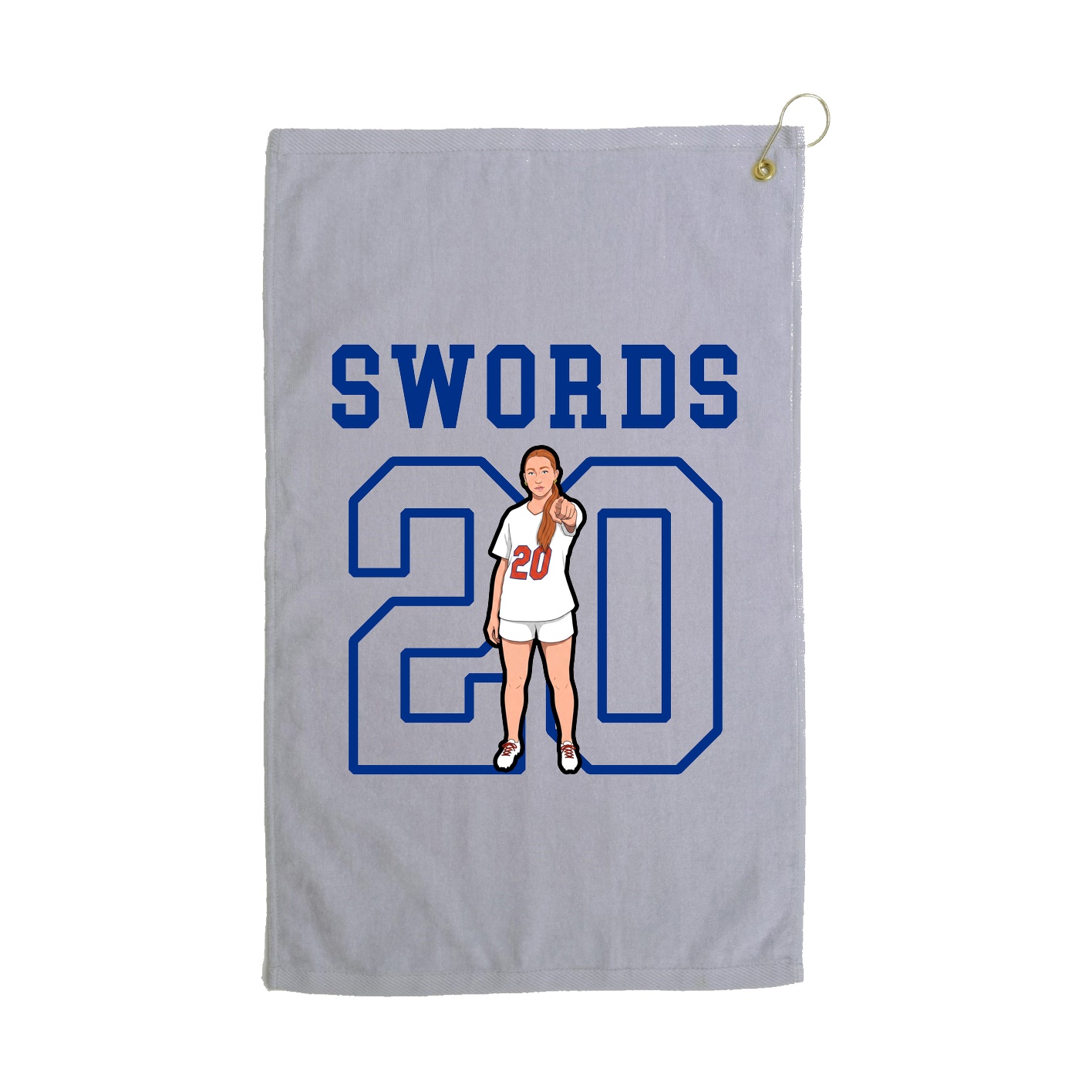Golf Towel — Shirsey in Grey