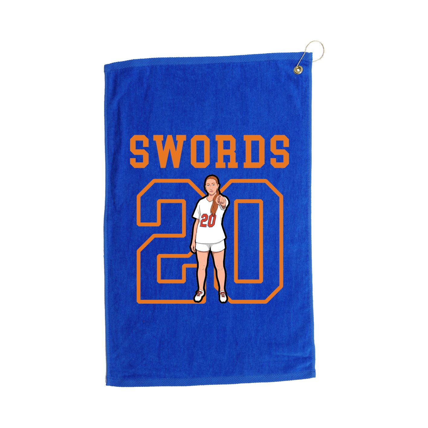 Golf Towel — Shirsey in Royal