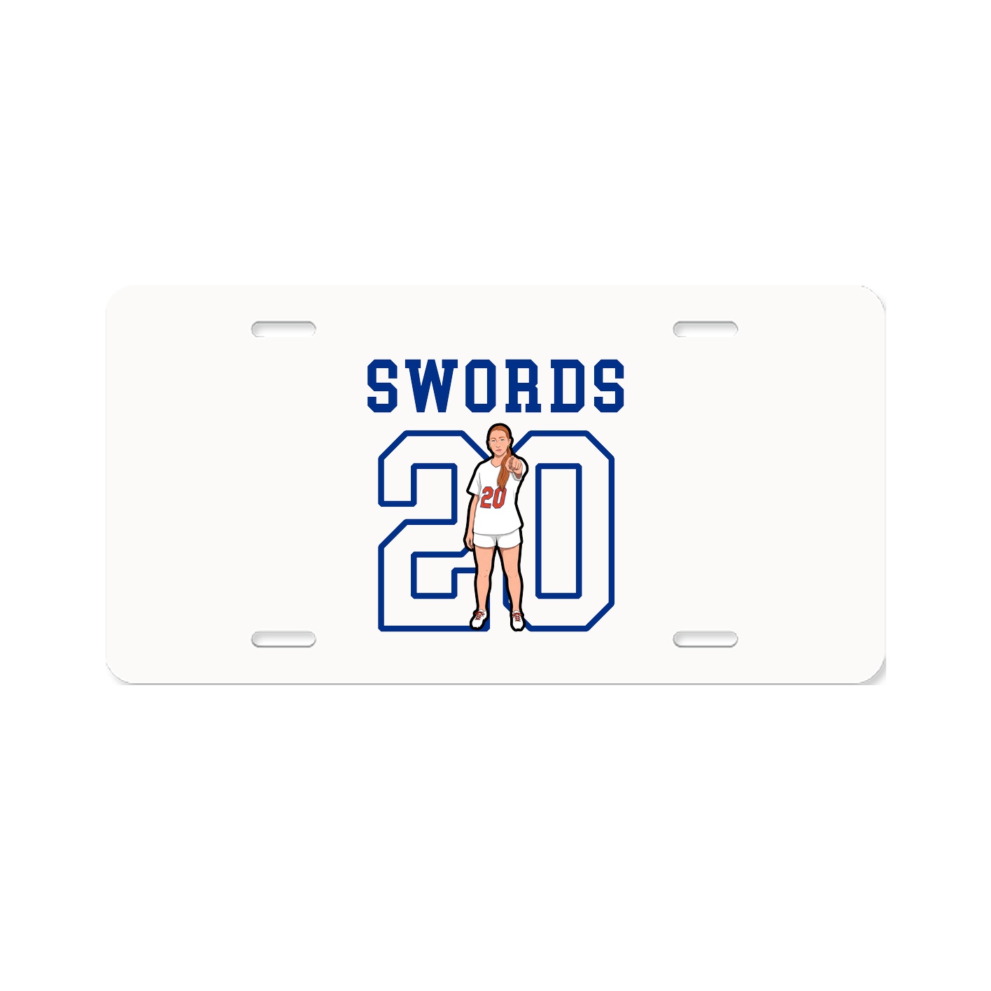 Aluminum License Plate