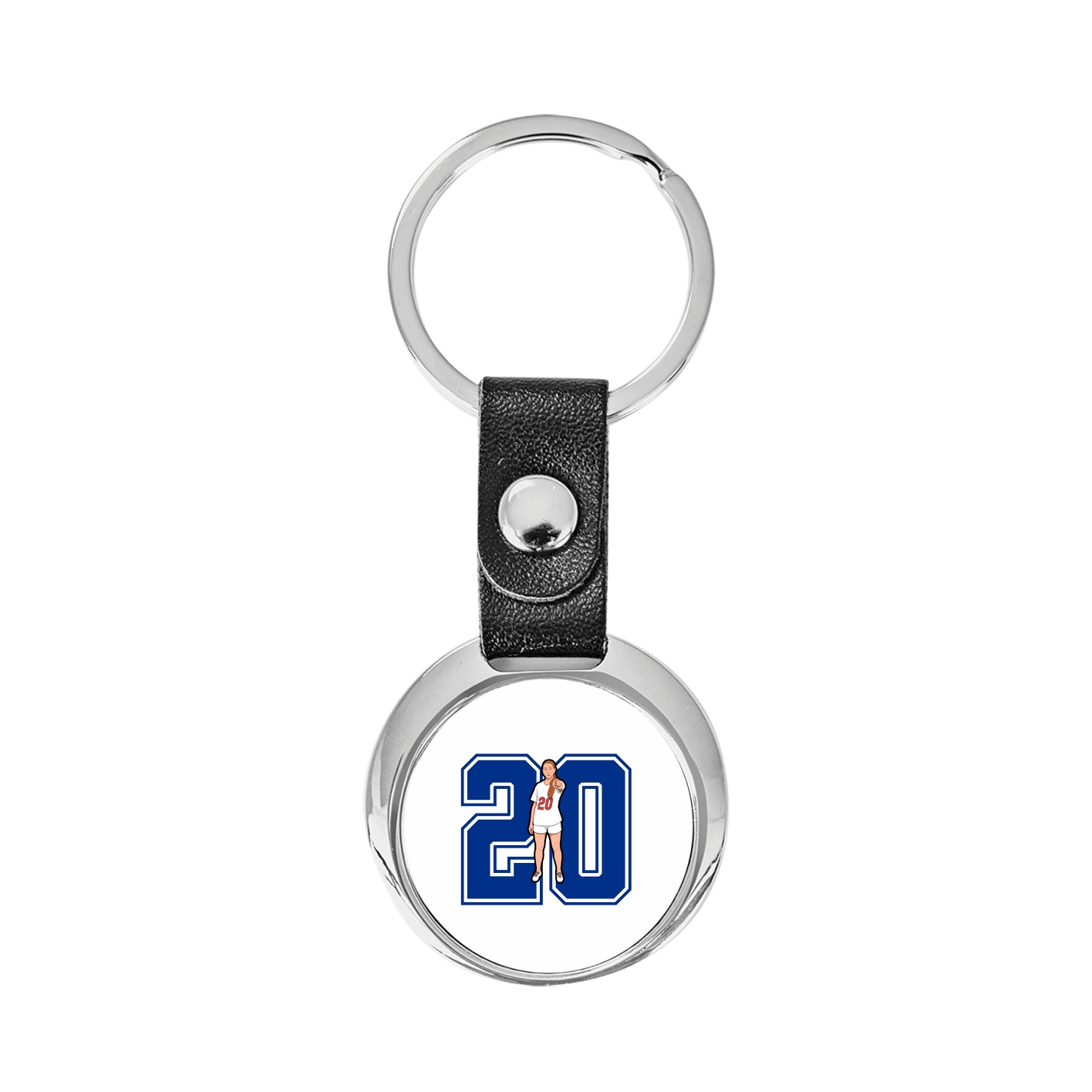 Key Chain — Number in Classic