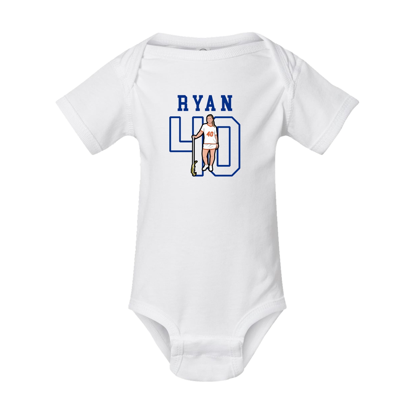 Baby Onesie — Shirsey in White