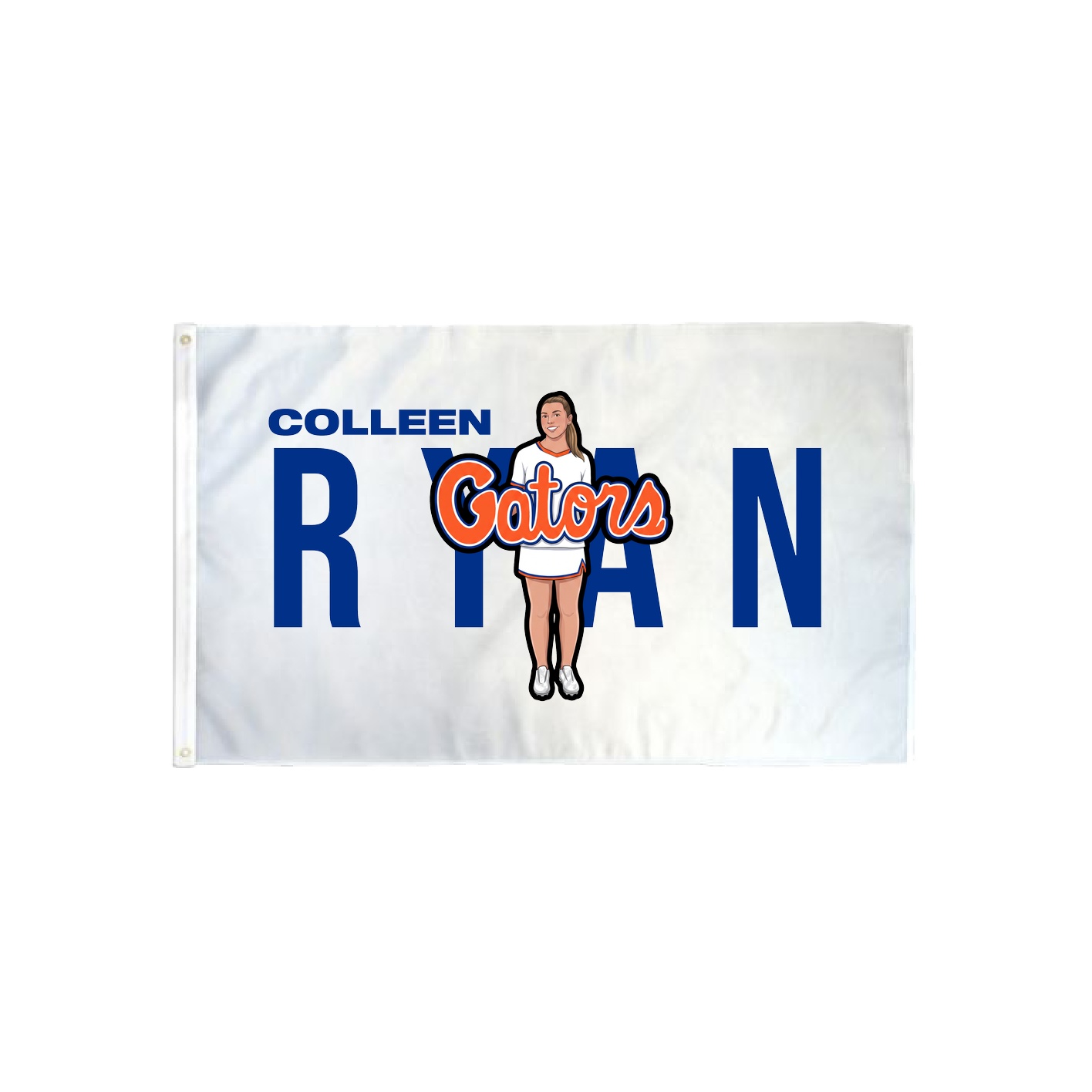 3x5 Flag — Player Name in Classic