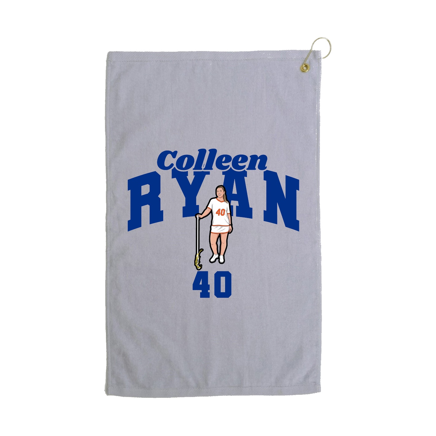 Golf Towel — Signature Arch in Grey