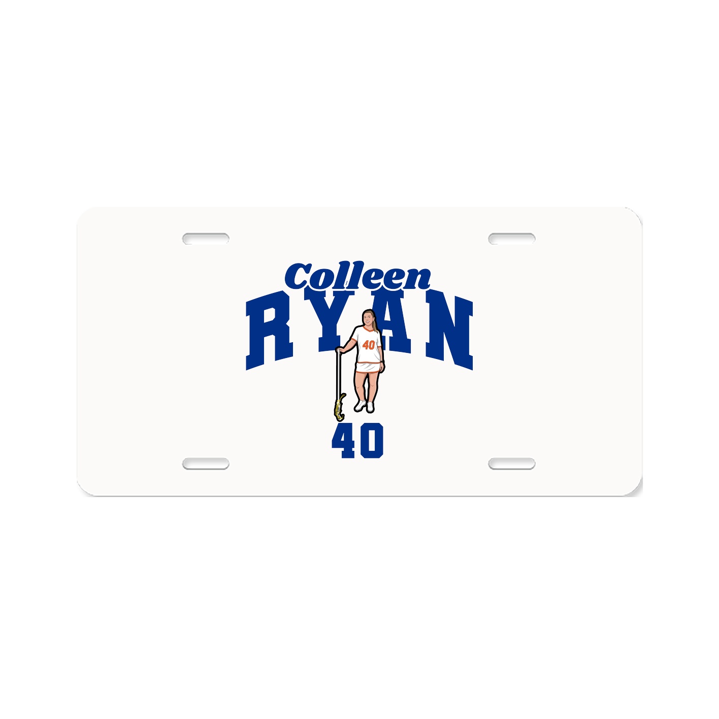 License Plate — Signature Arch in Classic