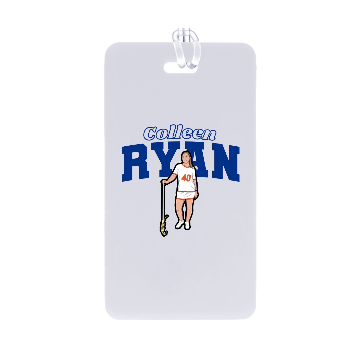 Bag Tag — Name Arch in Classic