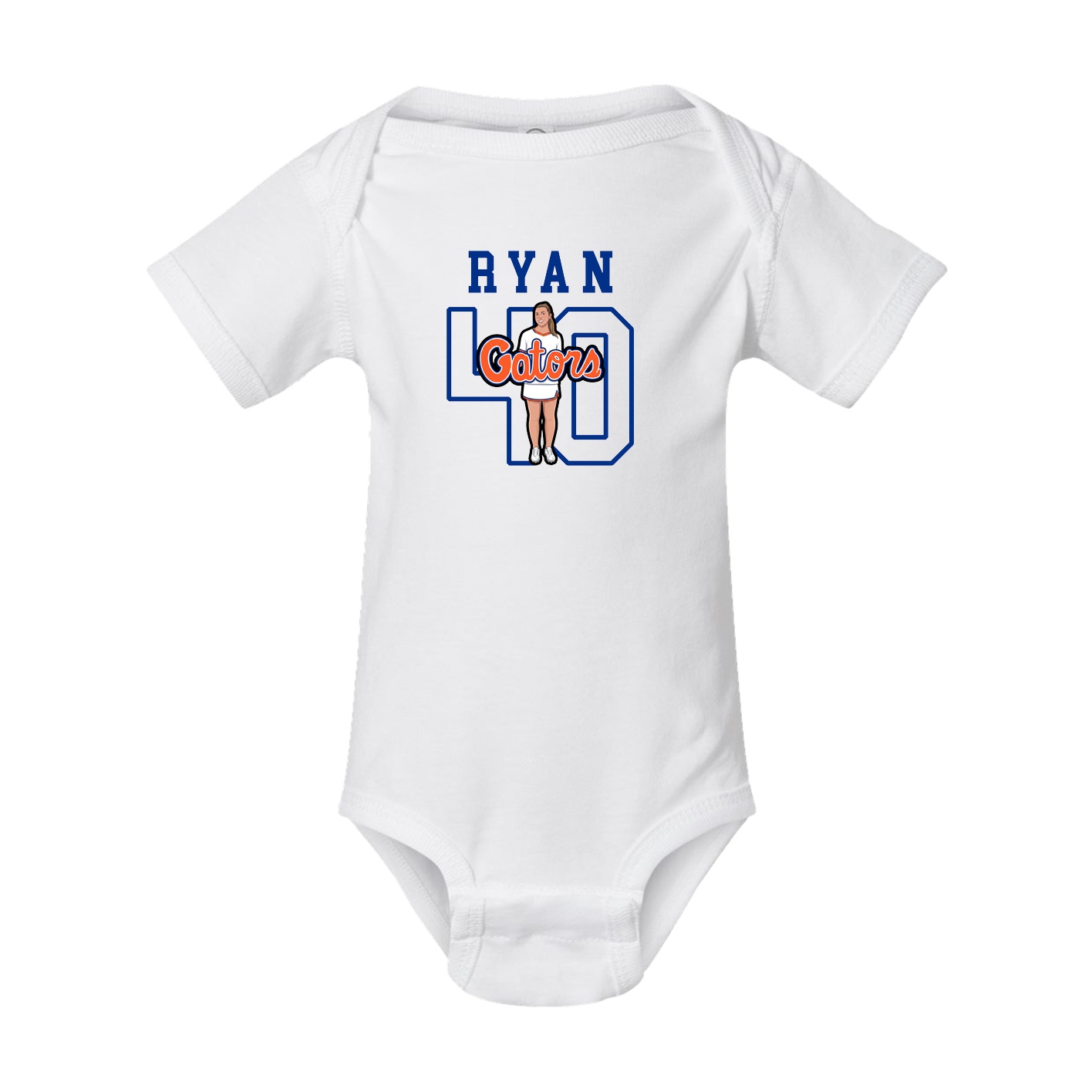 Baby Onesie — Shirsey in White