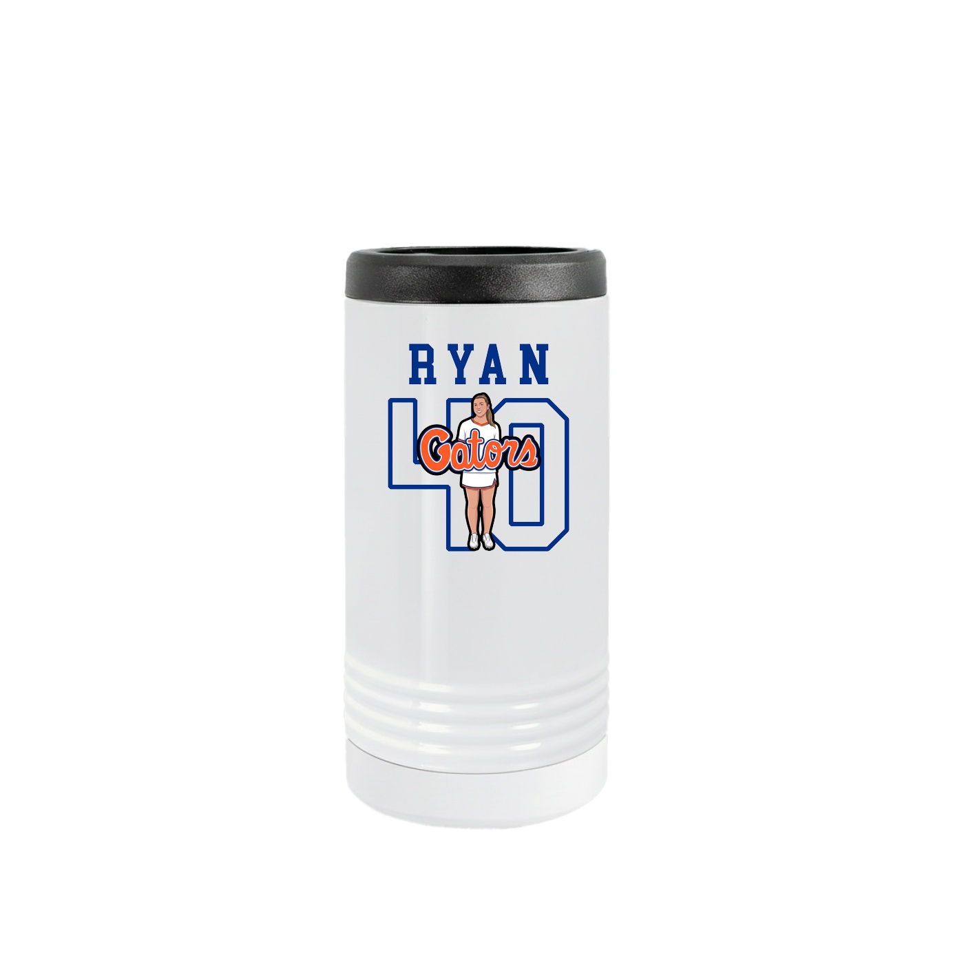 Slim Beverage Holder — Shirsey in White