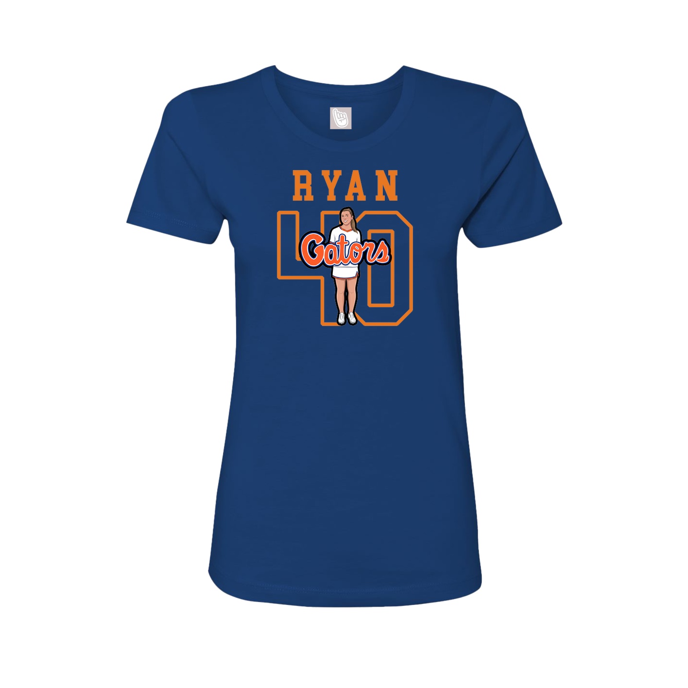 Fitted Women's Tee — Shirsey in Royal