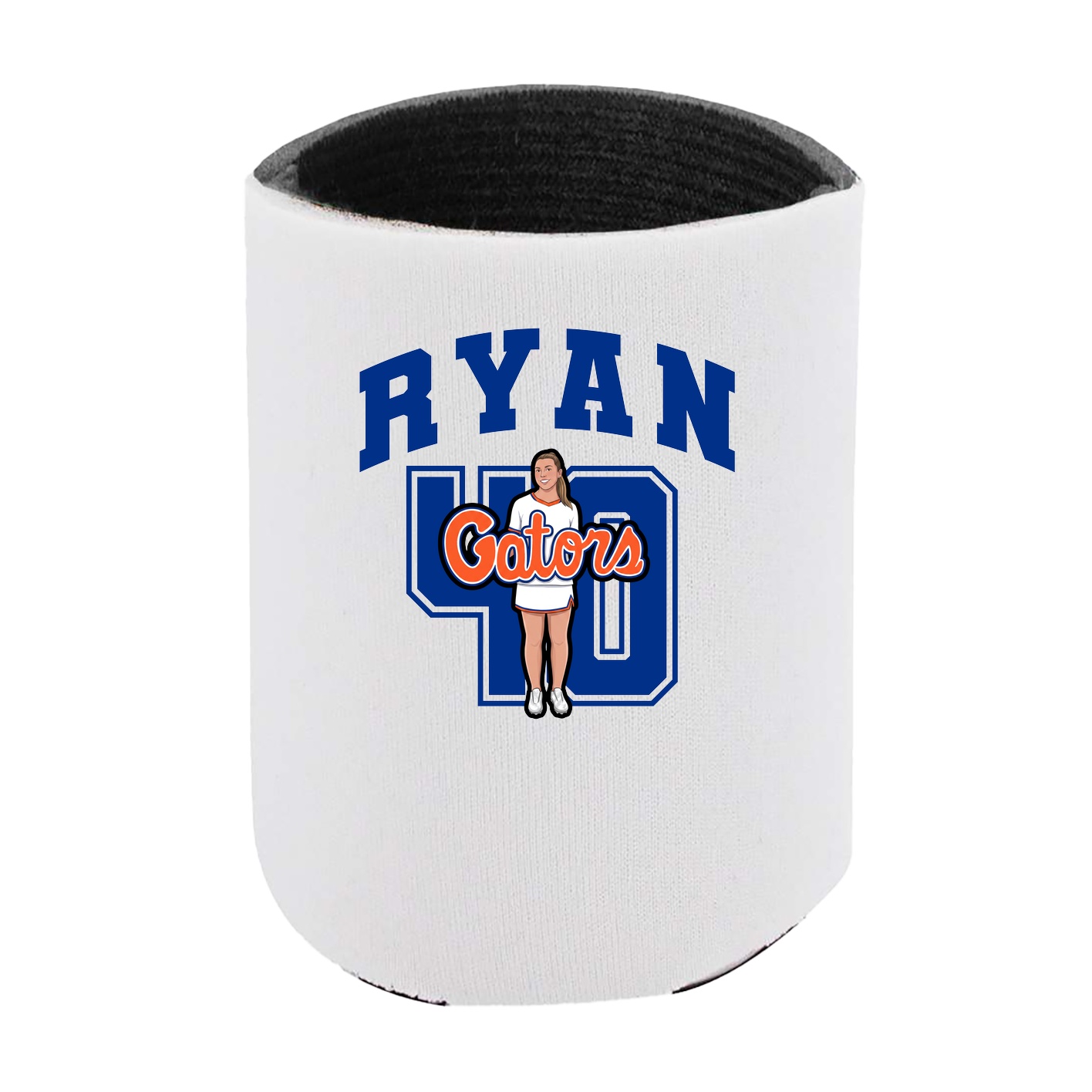 Can Holder — Number in White