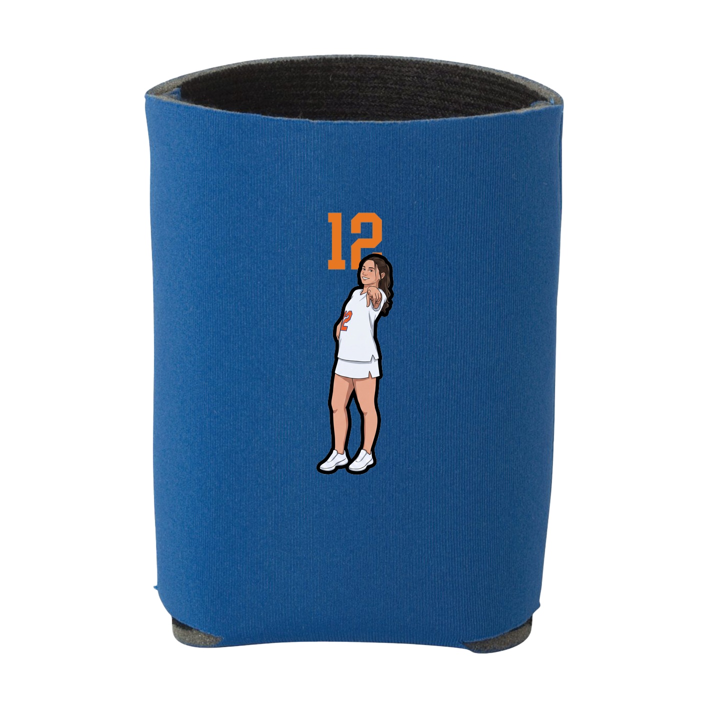 Can Holder — Number Top in Royal