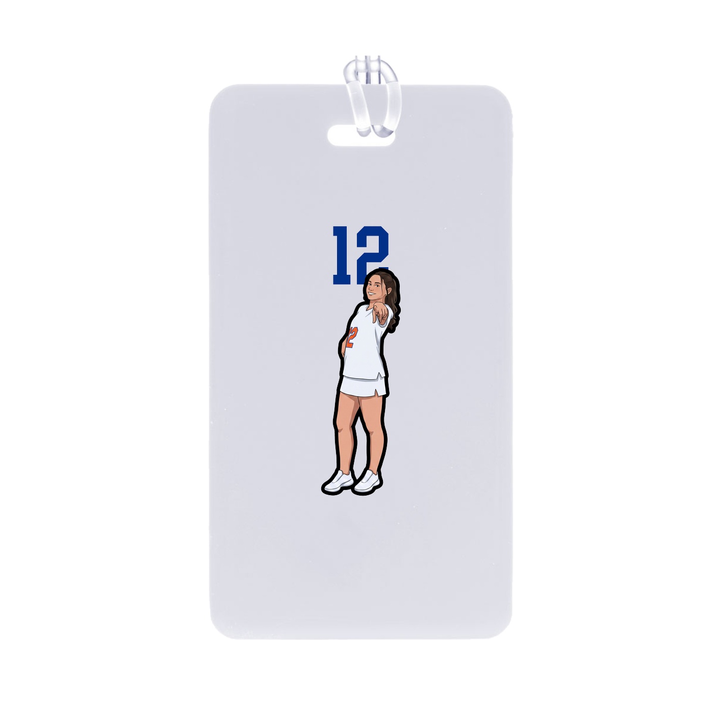Bag Tag — Number Top in Classic