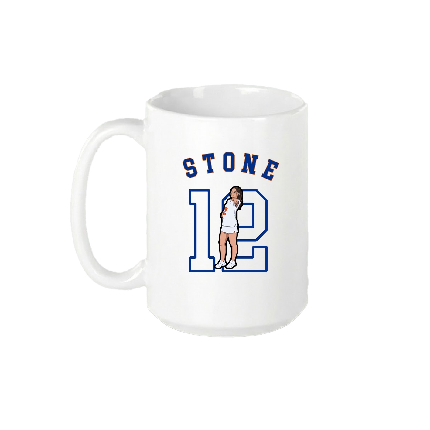 15oz Coffee Mug — Shirsey Arch in White