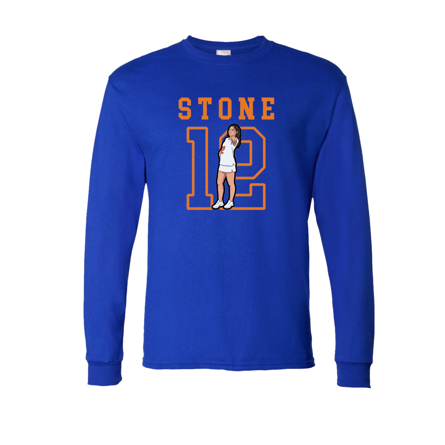Long Sleeve Tee — Shirsey in Royal