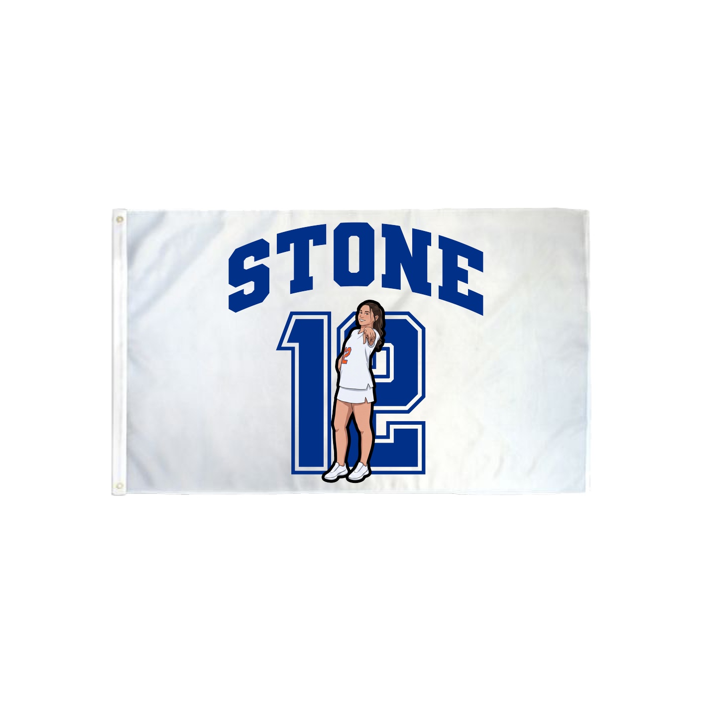 3x5 Flag — Number in Classic