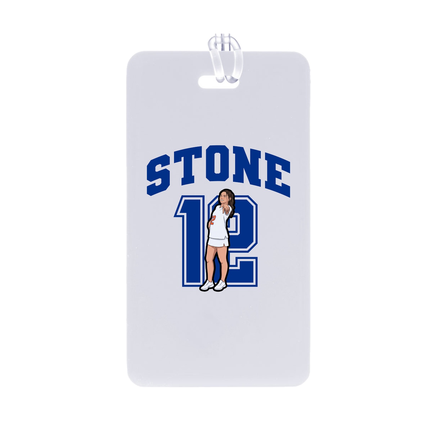 Bag Tag — Number in Classic