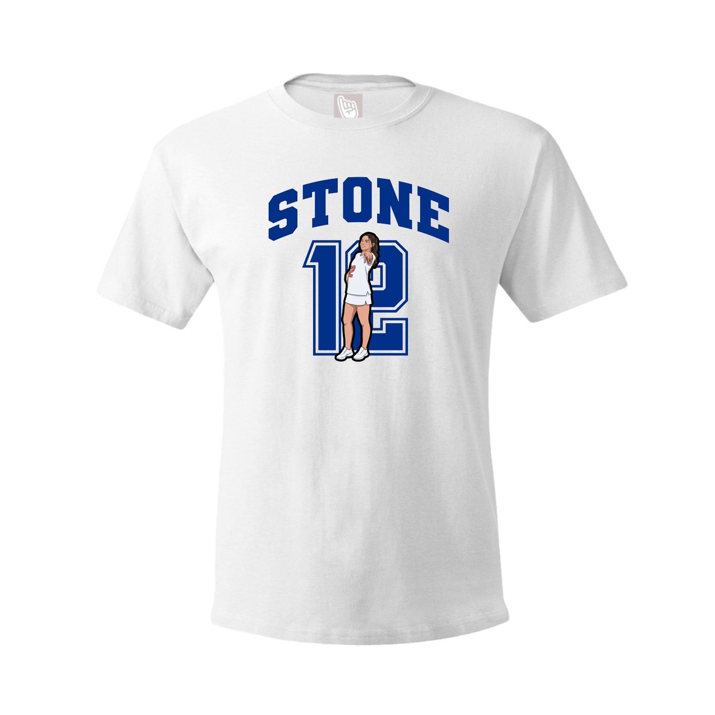 Tee — Number in White