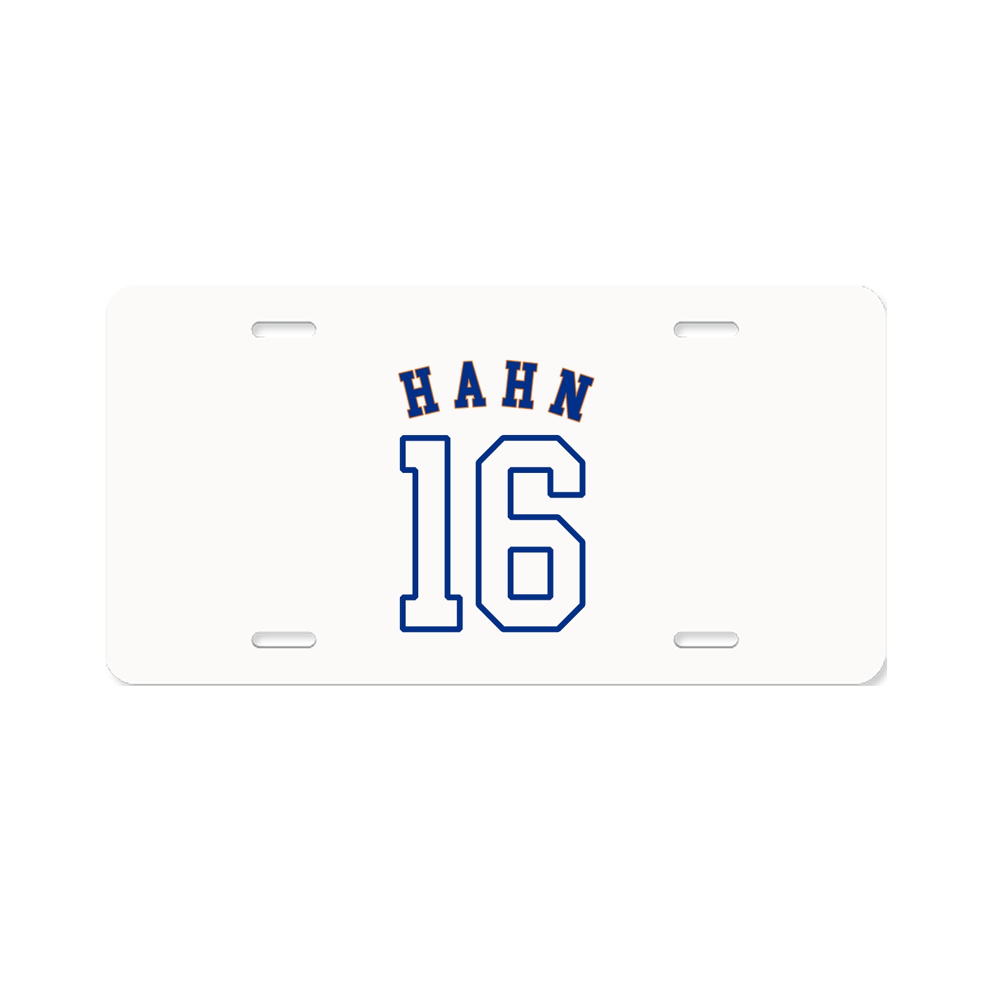 License Plate — Shirsey Arch in Classic