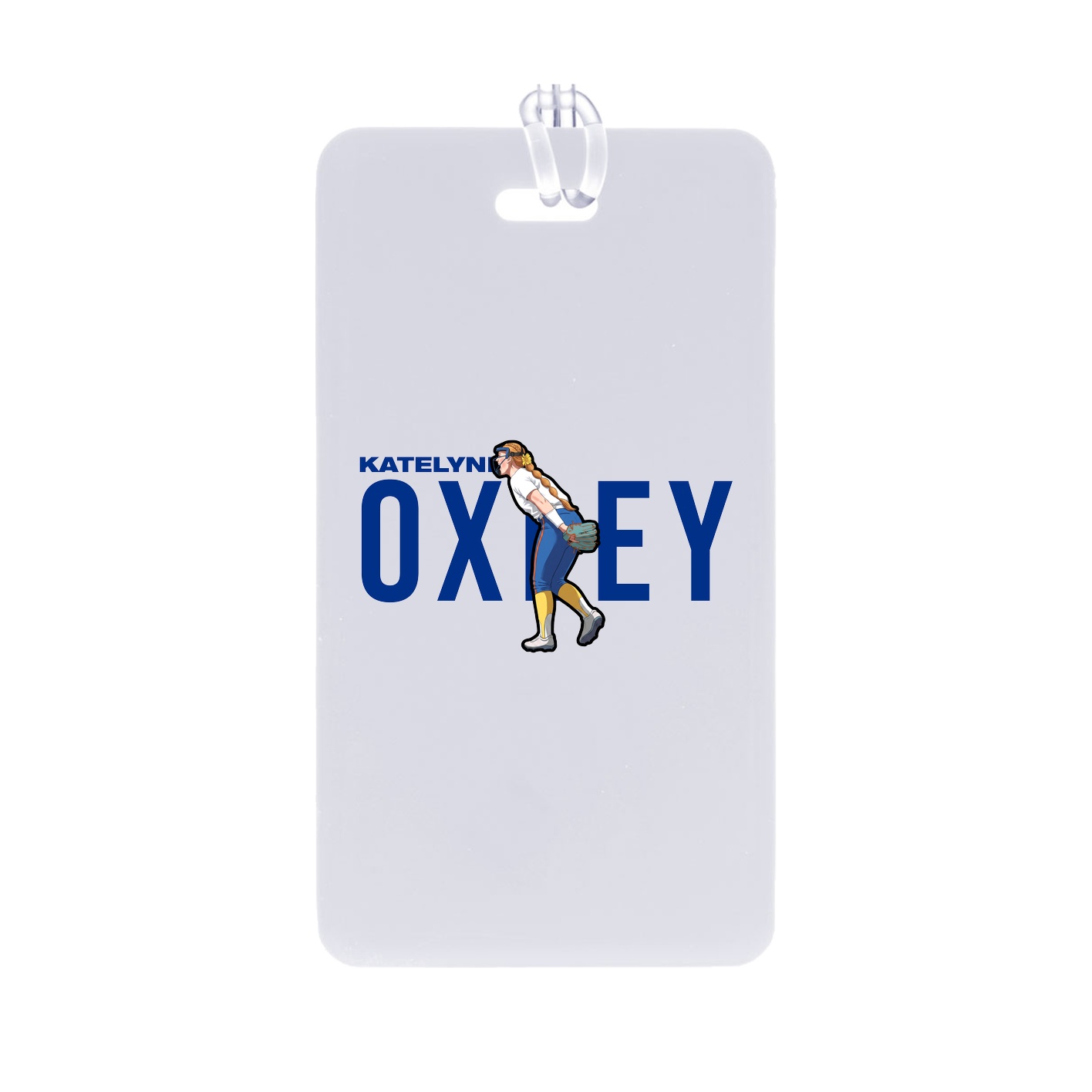 Bag Tag — Player Name in Classic