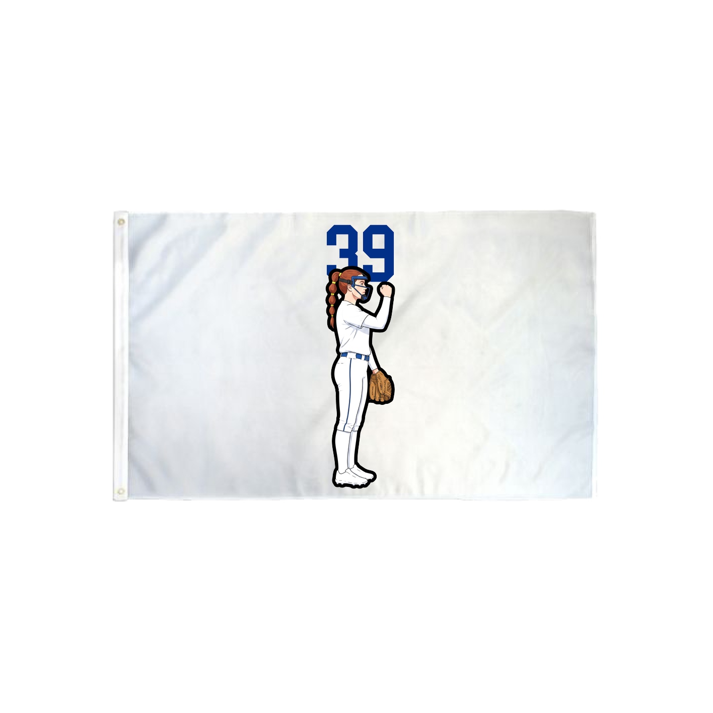 3x5 Flag — Number Top in Classic