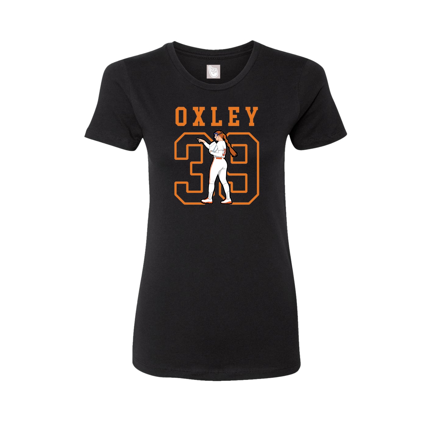 Fitted Women's Tee — Shirsey in Black