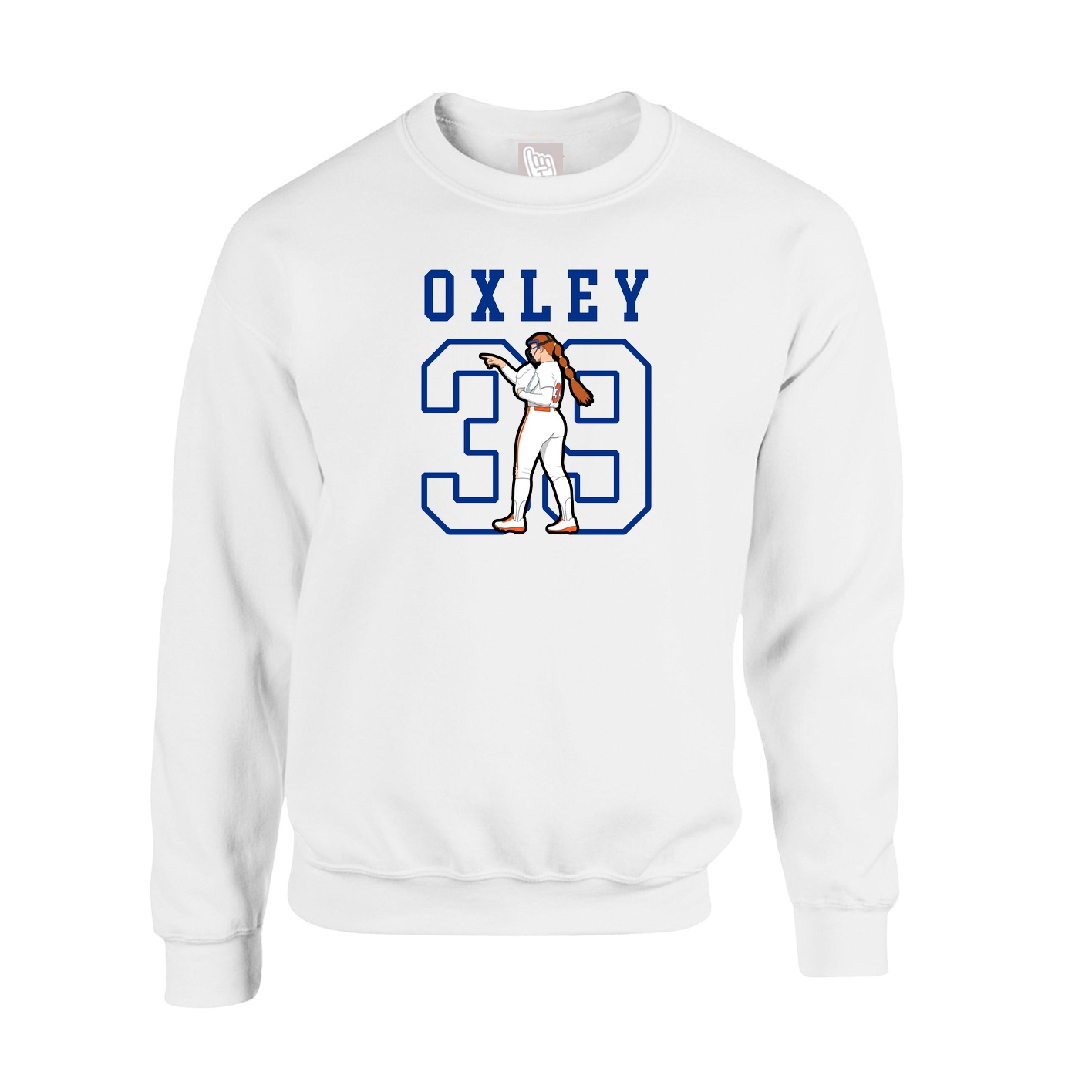 Fleece Crew — Shirsey in White